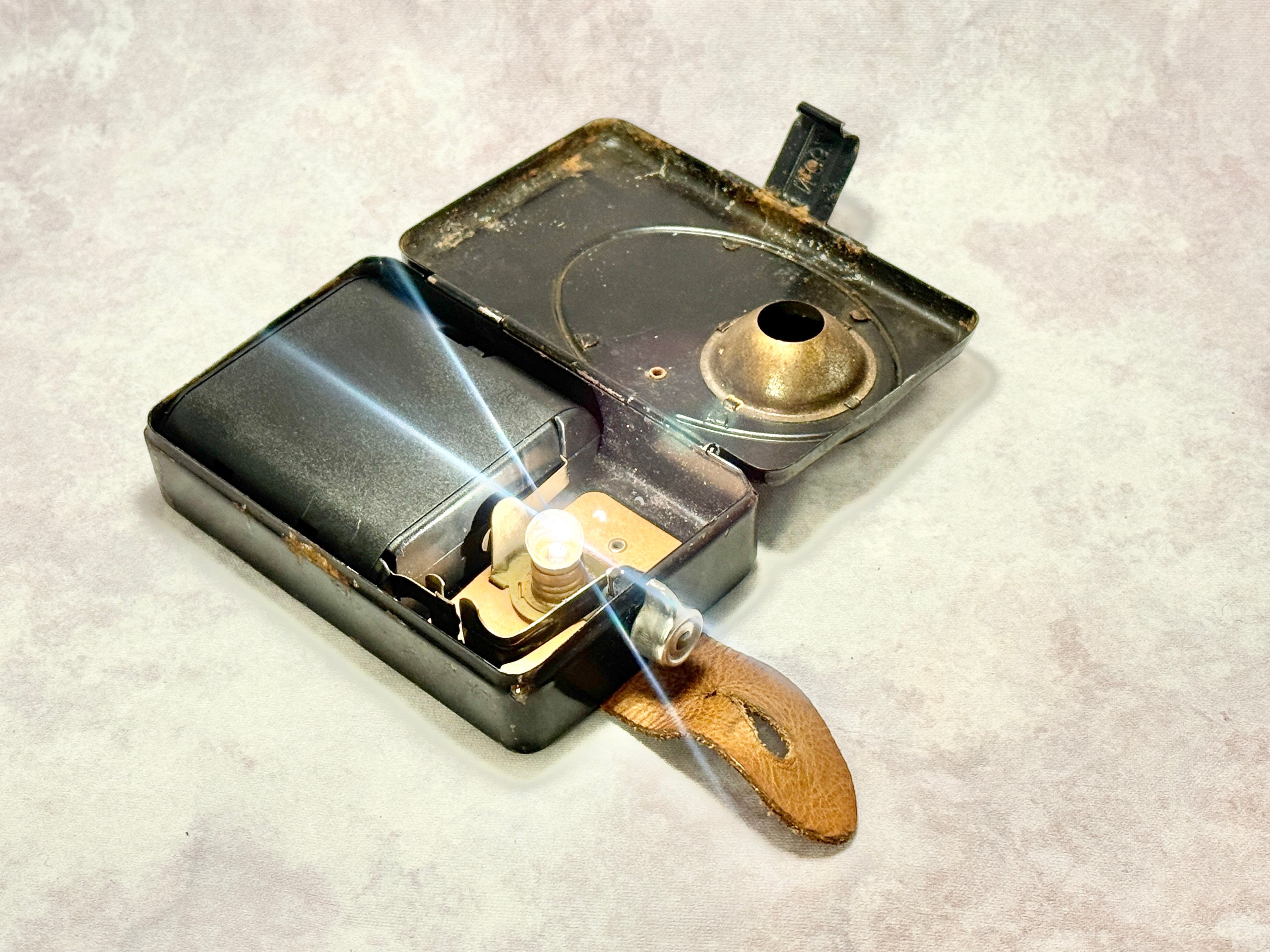 WWII ドイツ軍 4.5V 3LR12 平型電池 バッテリー変換アダプター（単3