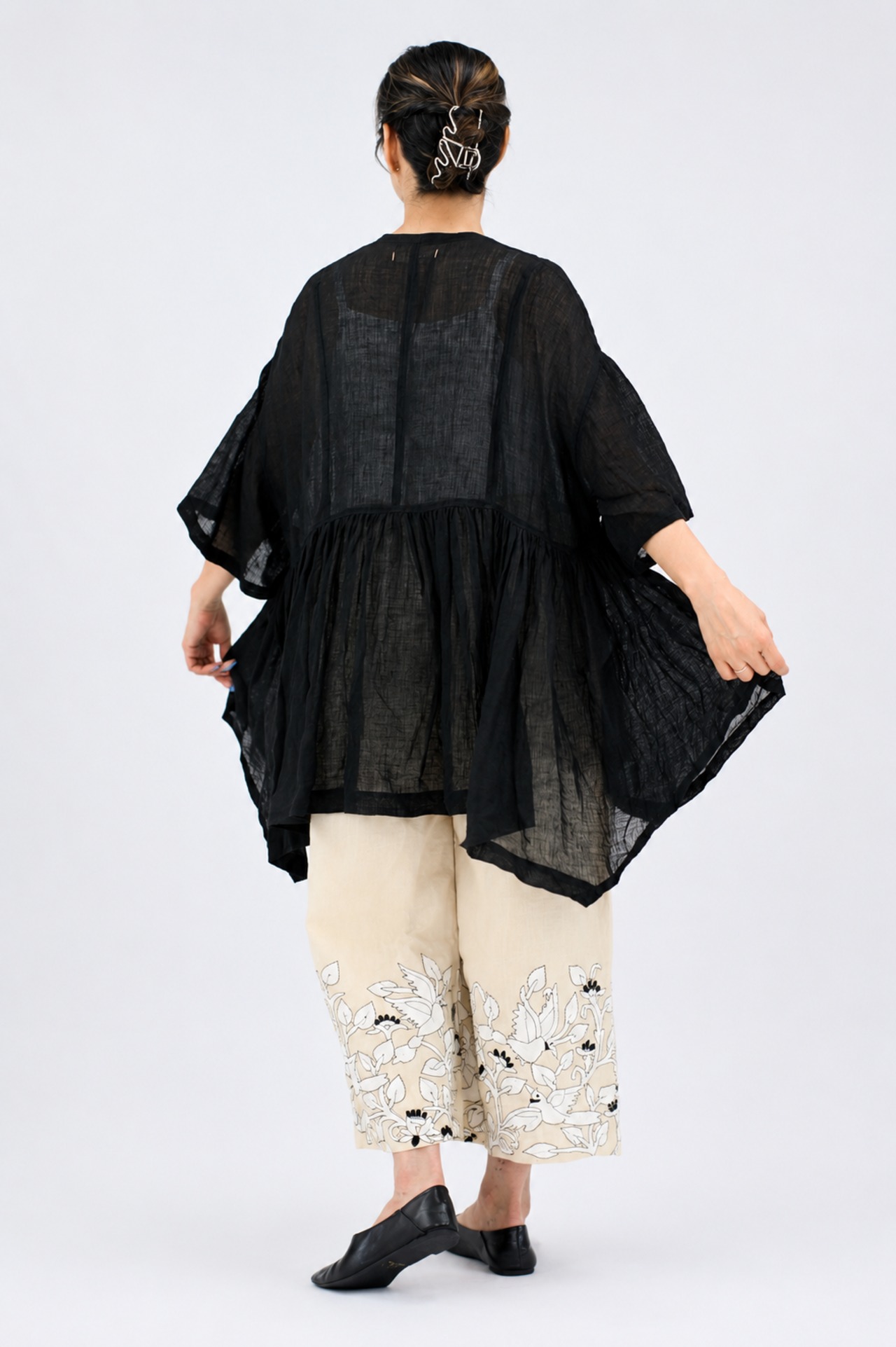 【suzuki takayuki】jellyfish pullover (S251-37) / black
