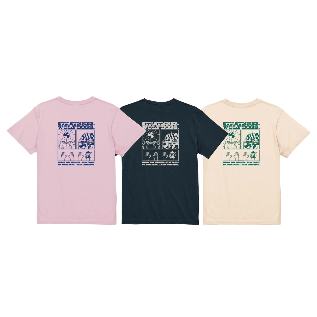 WOLFDOGS NAGOYA Tシャツ ENJOY THE SUMMER Tシャツ | ウルフドッグス名古屋