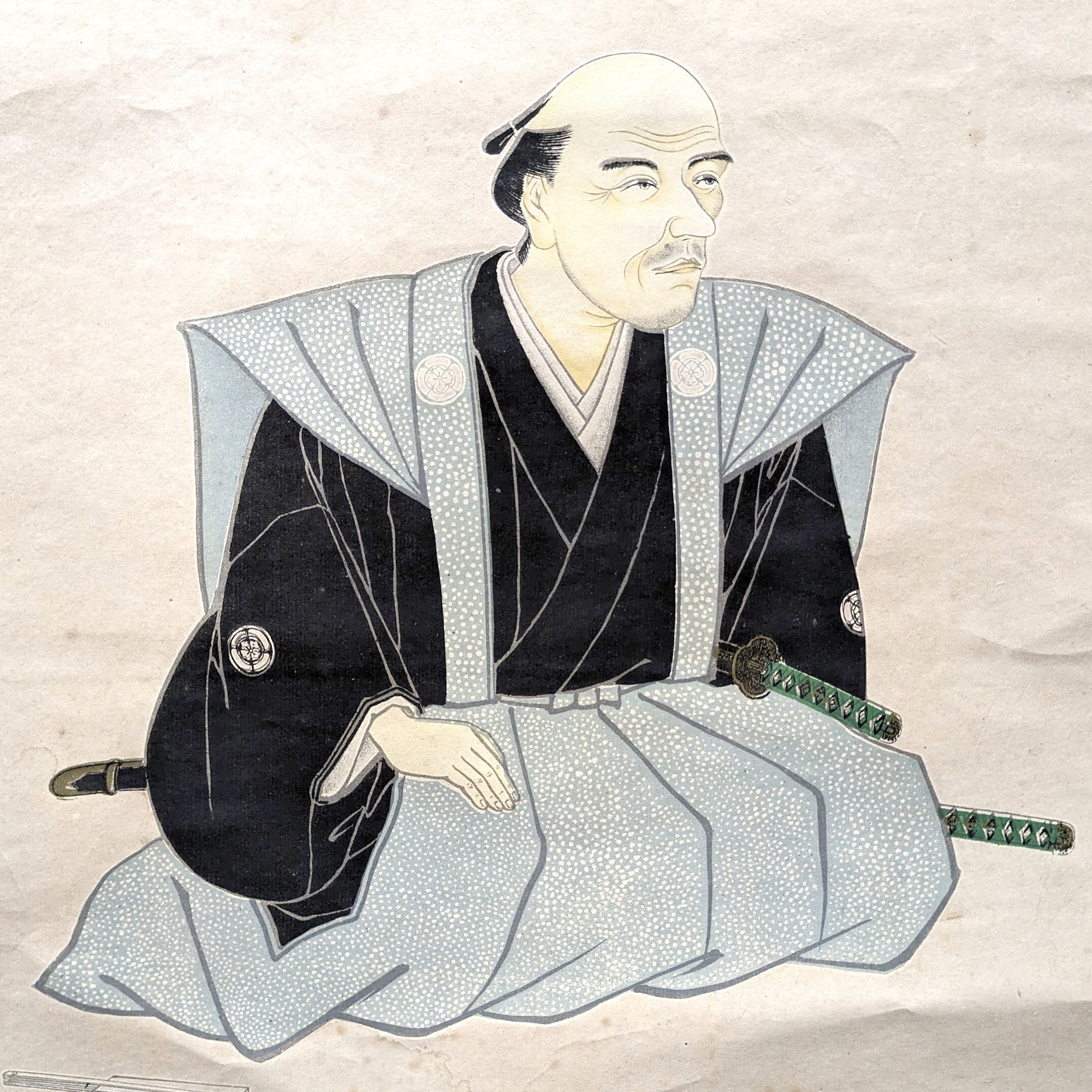 掛軸・狩野友信・報徳訓・書画・画讃・No.230929-31・梱包サイズ80