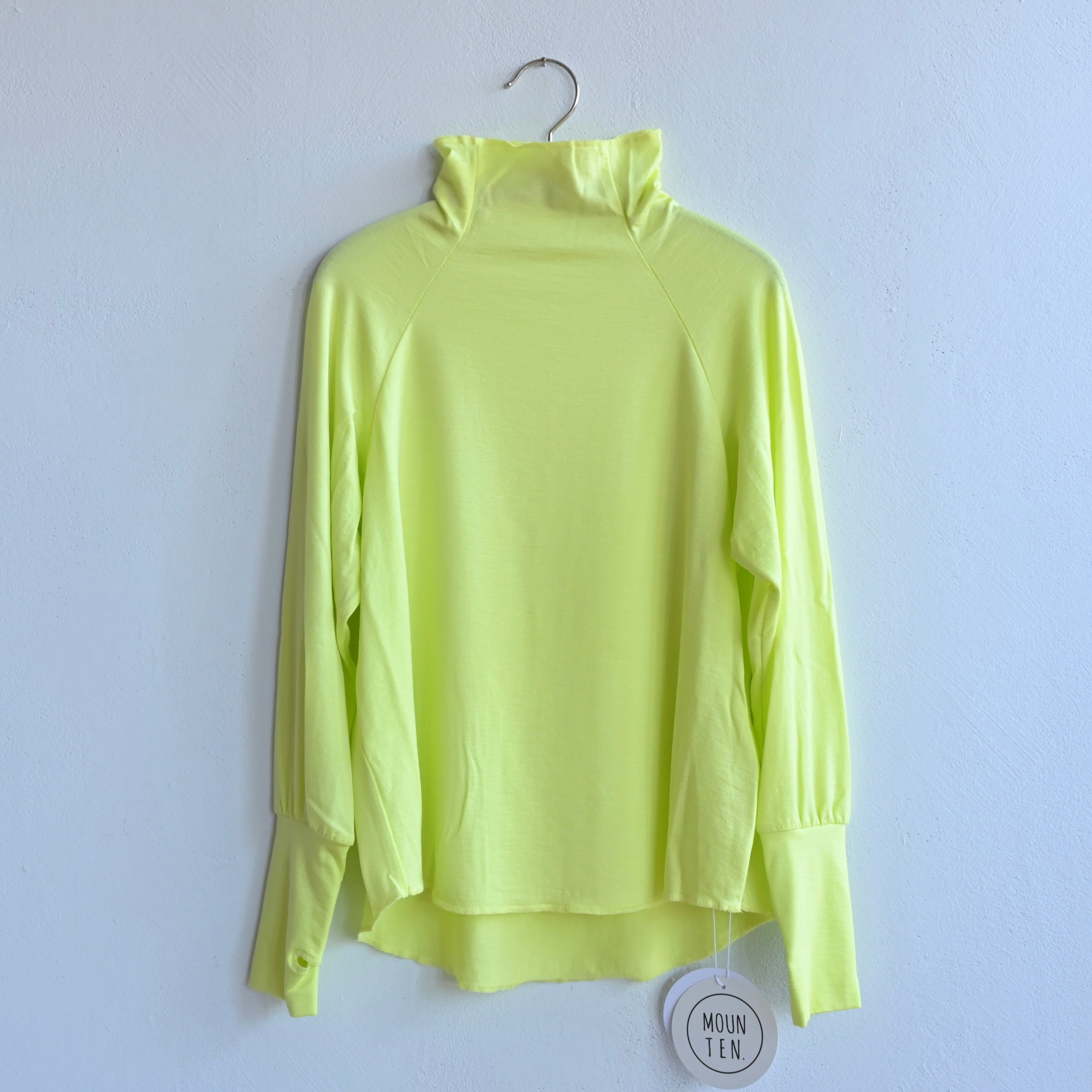 《MOUNTEN. 2022AW》bottleneck T / lemon