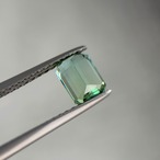 グラデーションカラートルマリン エメラルドカット 6.2x4.5mm, 0.87ct, アフガニスタン産