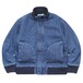 WHIMSY / DOUBLE POUCH DENIM TANKERS JACKET INDIGO
