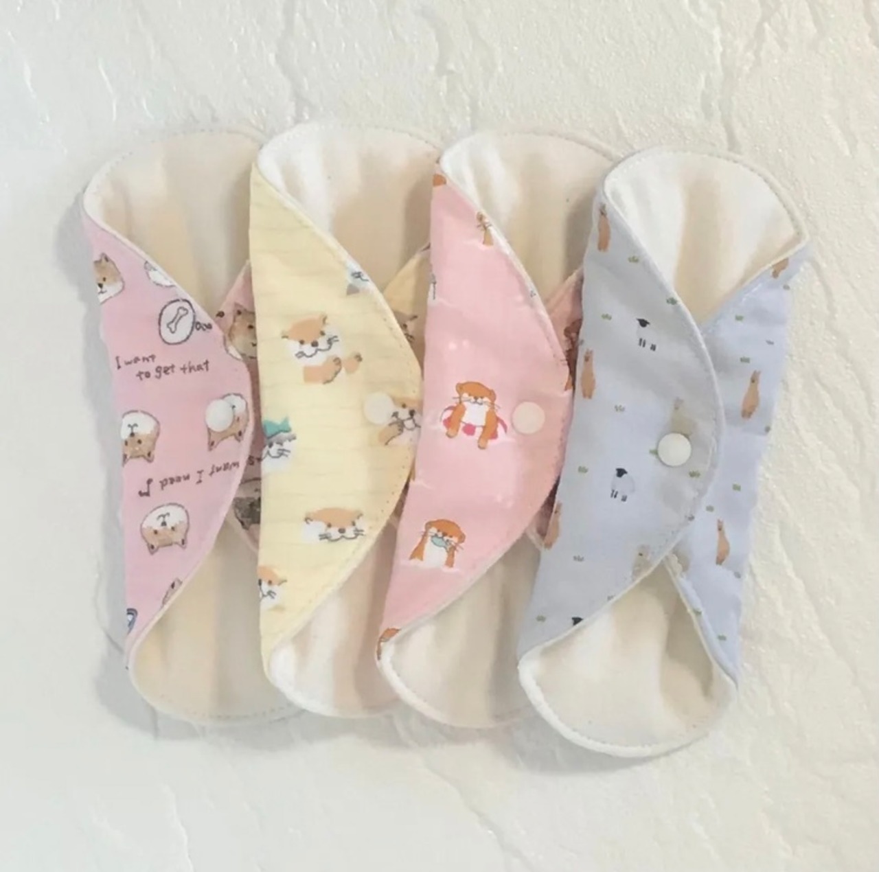 17cm 使い方2通り✩2way 布ナプキン 布ライナー 防水タイプ 21