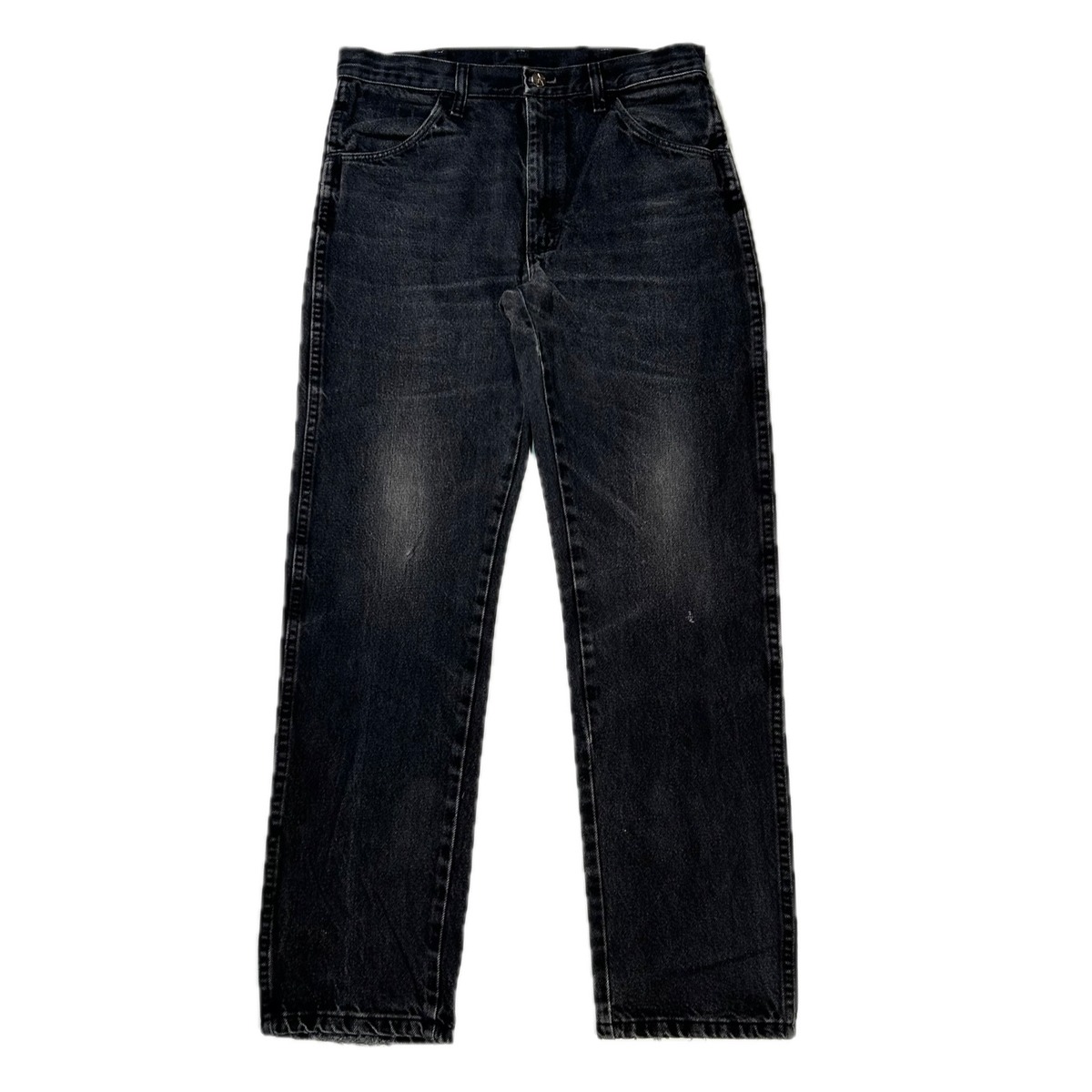 10393 ラスラー RUSTLER ブラック デニムパンツ ストレート W32 | San 