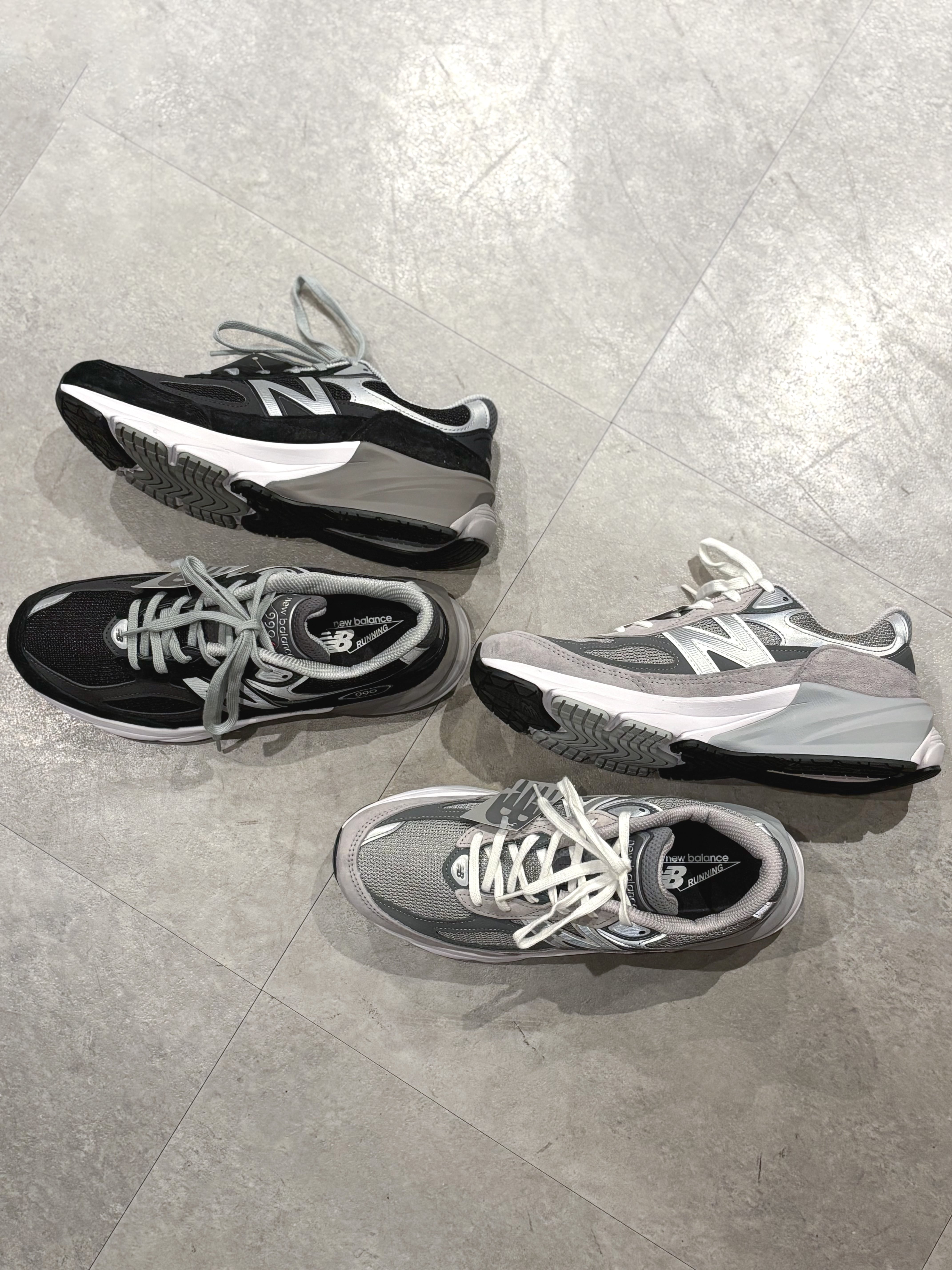 New Balance 990V6 Made in USA Grey Black (ニューバランス アメリカ