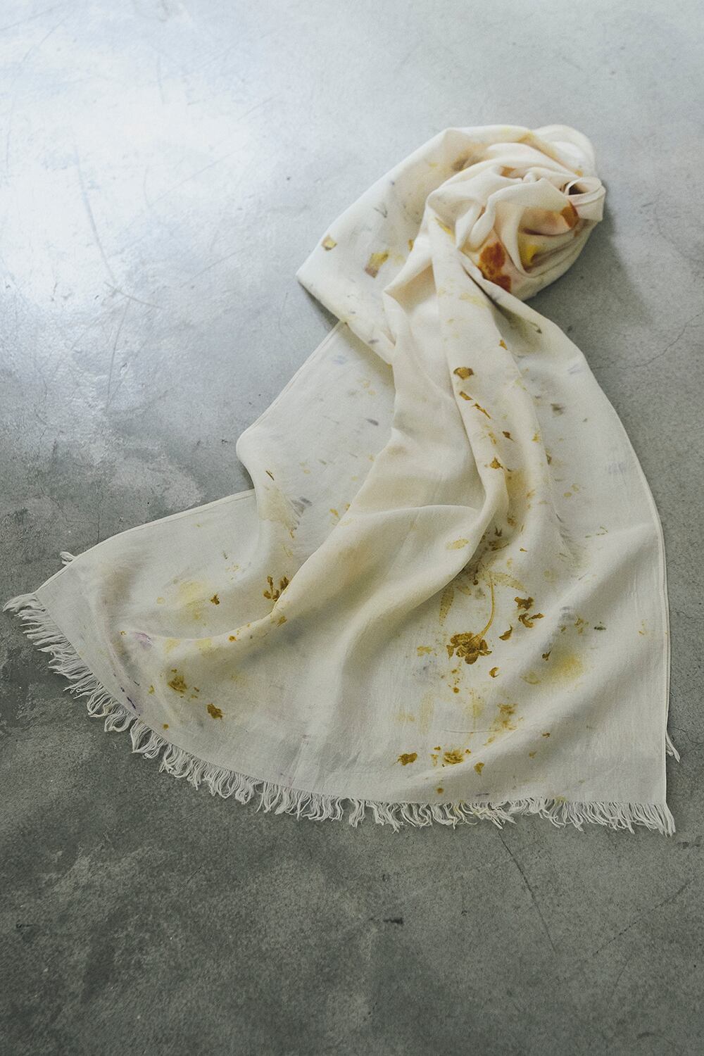 Scarf018-51 BOTANICAL PRINT