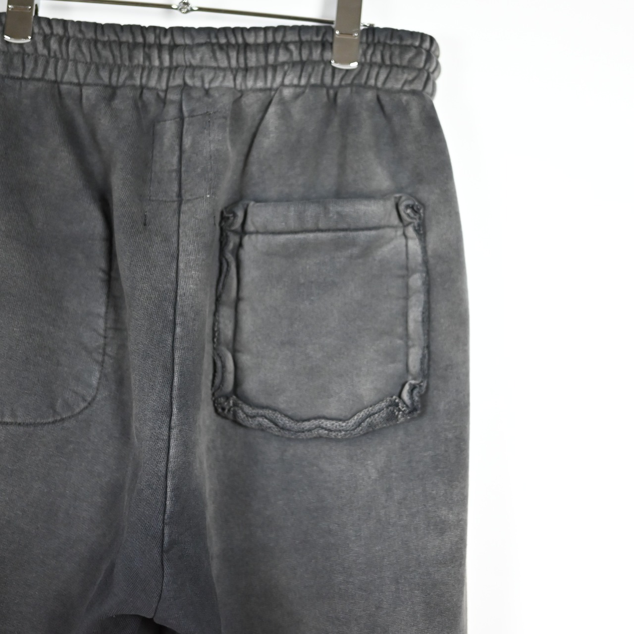 BOWWOW / WEATHERED SWEAT PANTS - BLACK