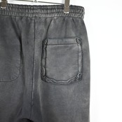 BOWWOW / WEATHERED SWEAT PANTS - BLACK