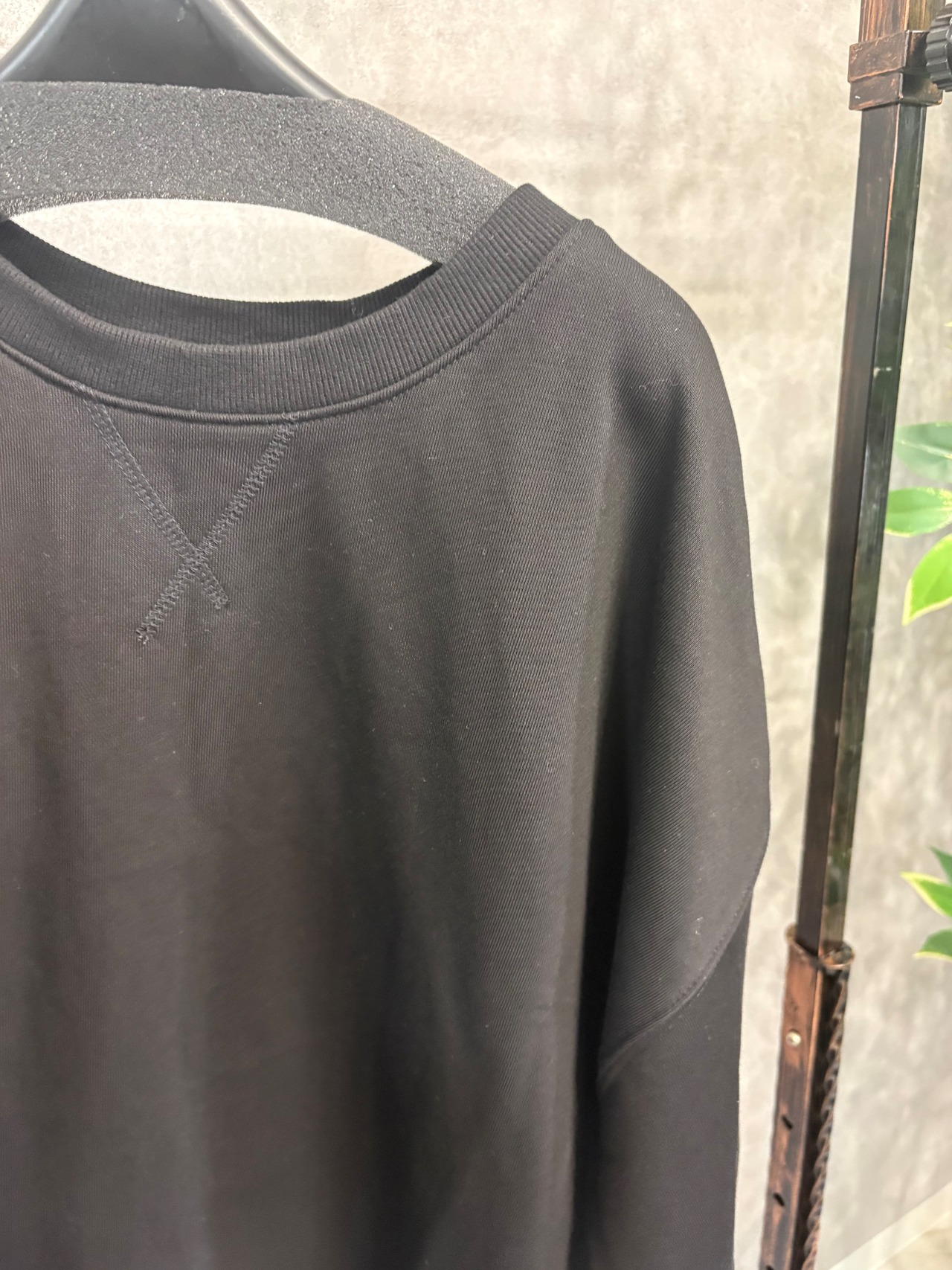【iam marc】ミニ裏毛オーバーTスウェット　652-25750