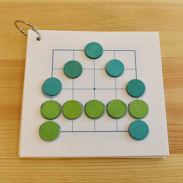 ぜんぶ持碁になる 5路アルファベットカード（マイルド） | sekishoichi