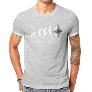 Tシャツ（evolution）　ETH　Ethereum　　ETH01-002