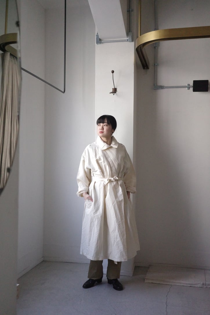 VINTAGE ヴィンテージ / 1960's French Army Hospital Double Breasted