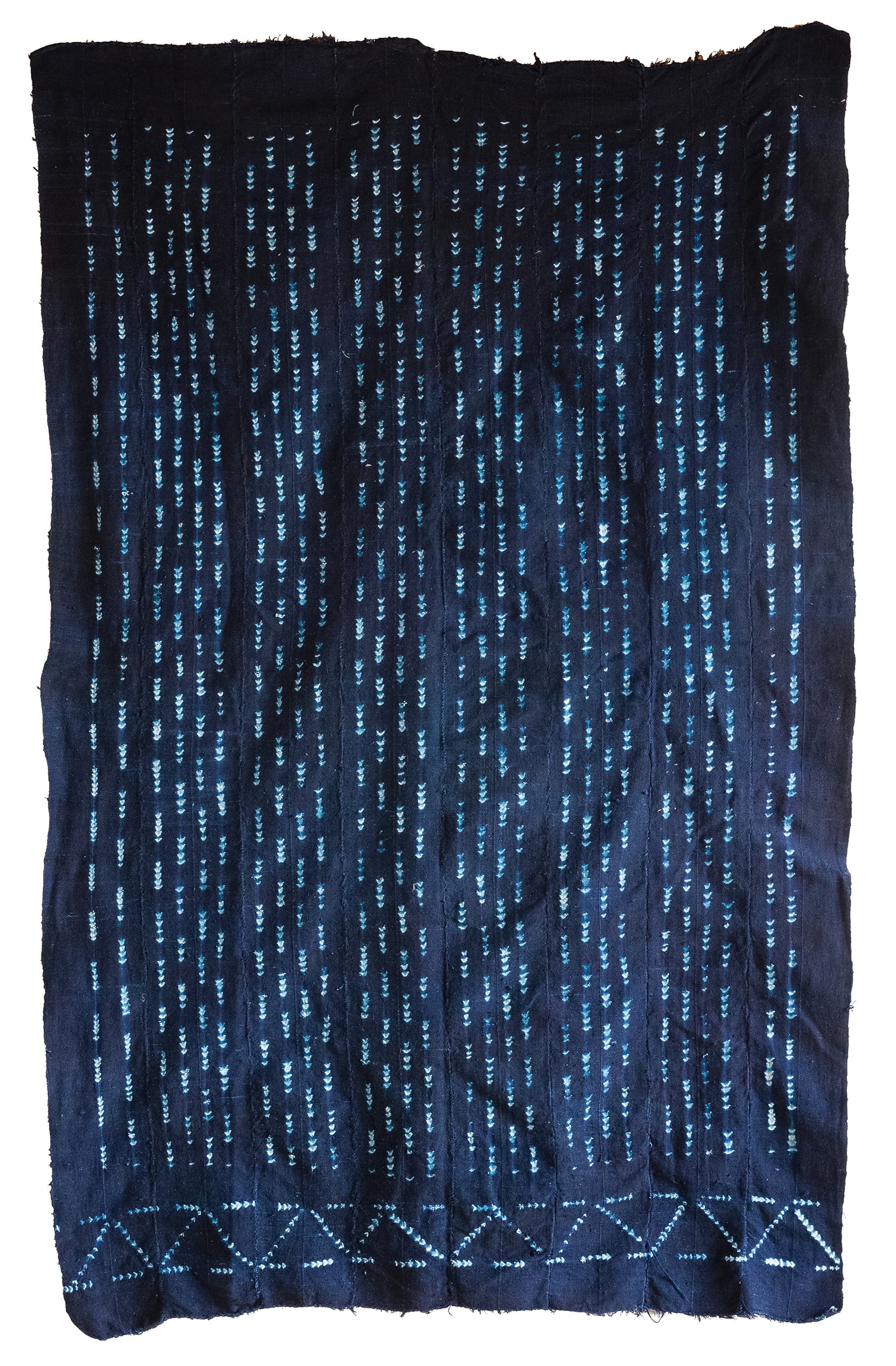 ドゴン族 絞り藍染め Dogon INDIGO tie-dye ec-62 | eats & crafts