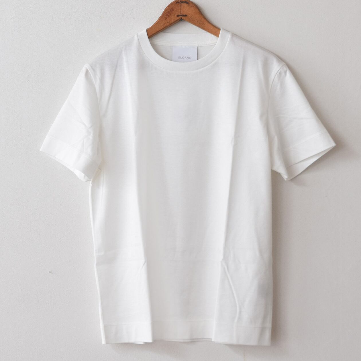 SLOANE スローン 60/2コットン天竺 UV Tシャツ T163 ホワイト・ブラック