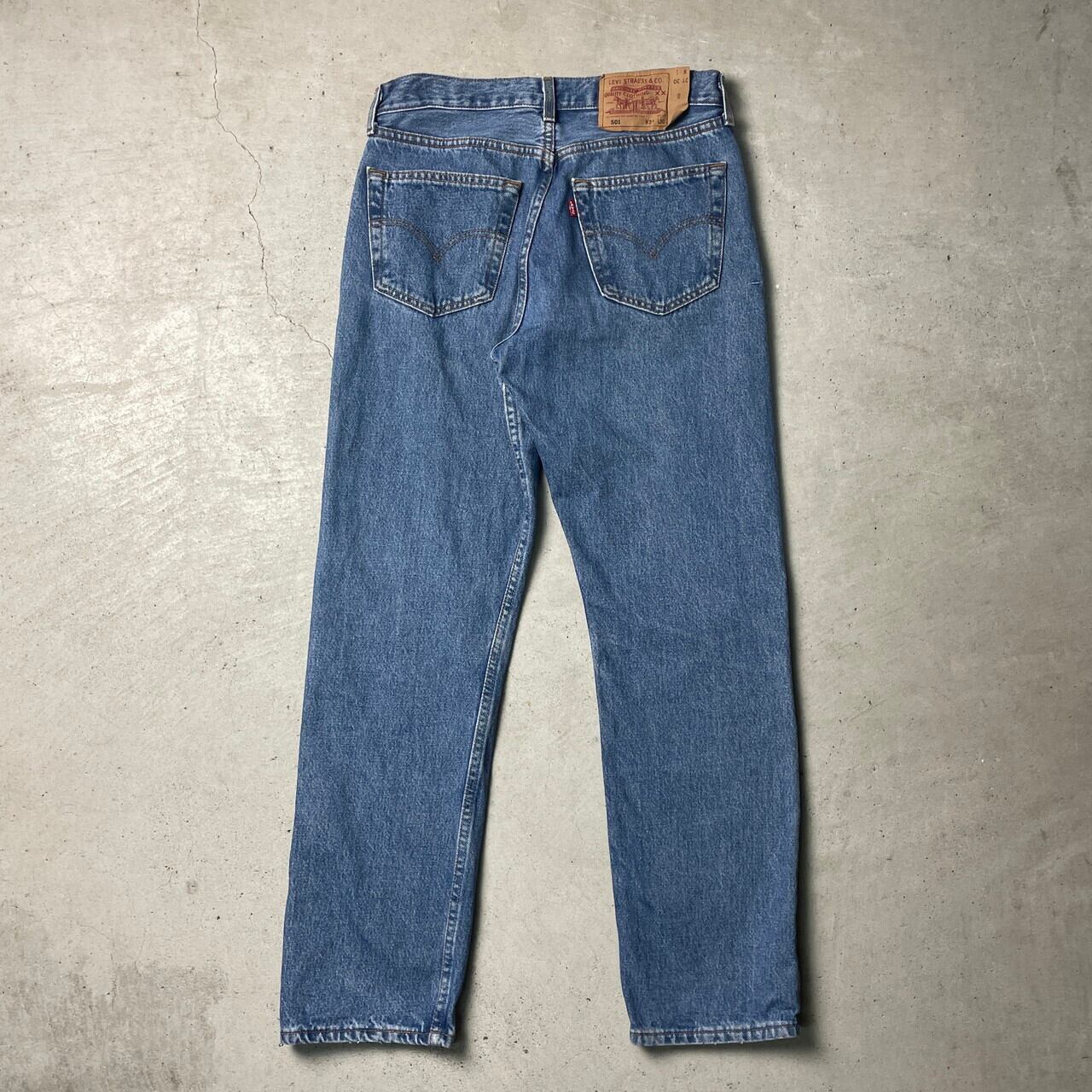 90年代 フランス製 Levi's ユーロリーバイス 501 ストレートデニム
