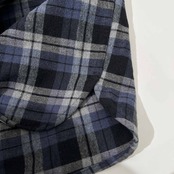 00s L.L.Bean エルエルビーン チェック柄 長袖 ネルシャツ S /グレー×ブラック×ブルー系/オールド