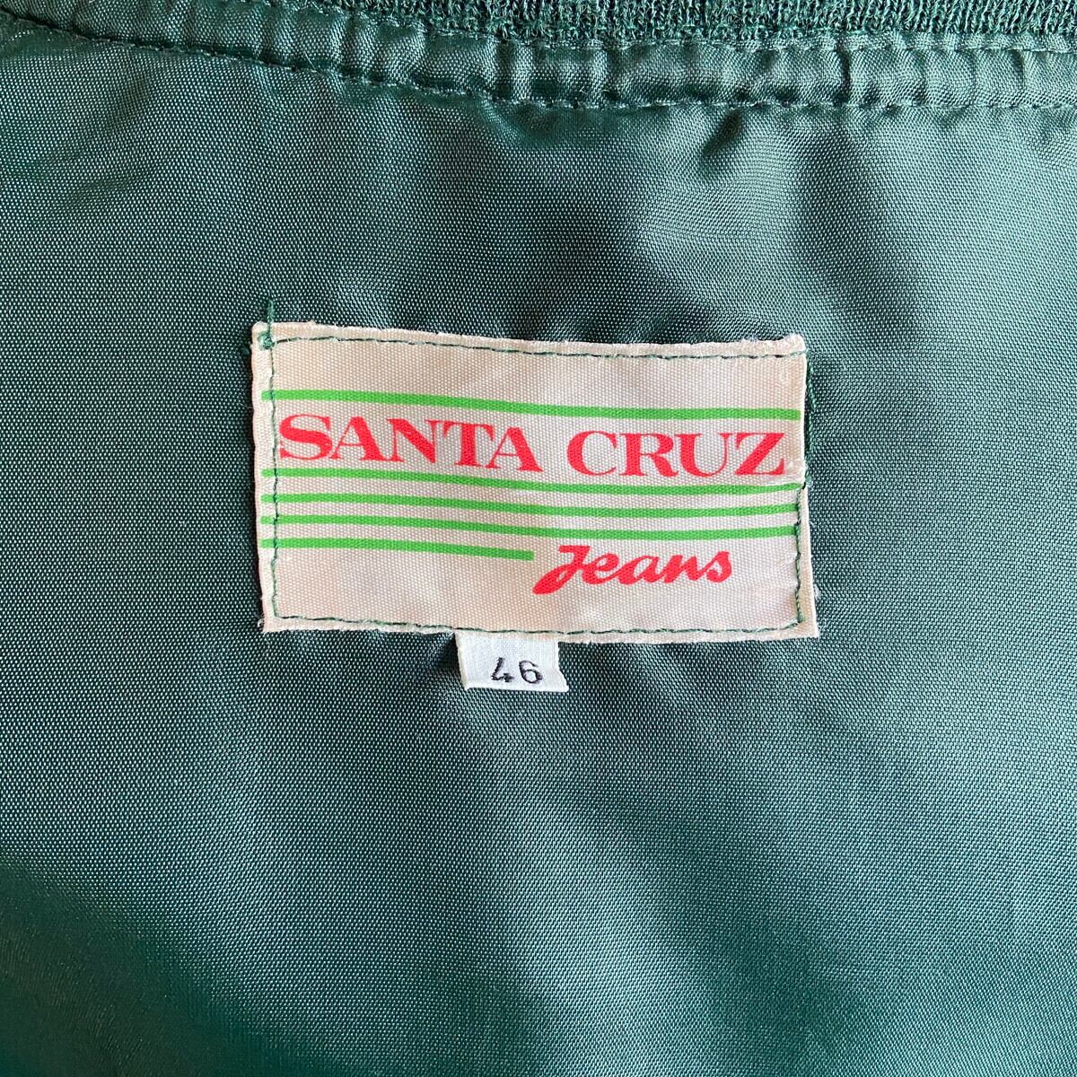 SANTA CRUZ Jeans ポリエステルジャケット ブルゾン メンズM相当 古着