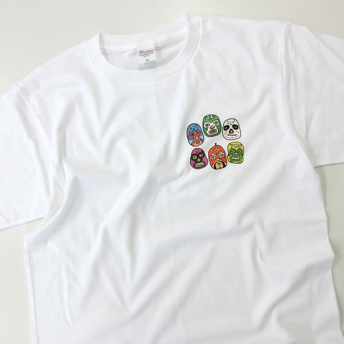 ルチャリブレ ゆるい カラー 6マスクマンズ Tシャツ sp24 プロレス Lucha Libre