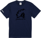 Lupo Cotton Casual T-Shirt (Navy)