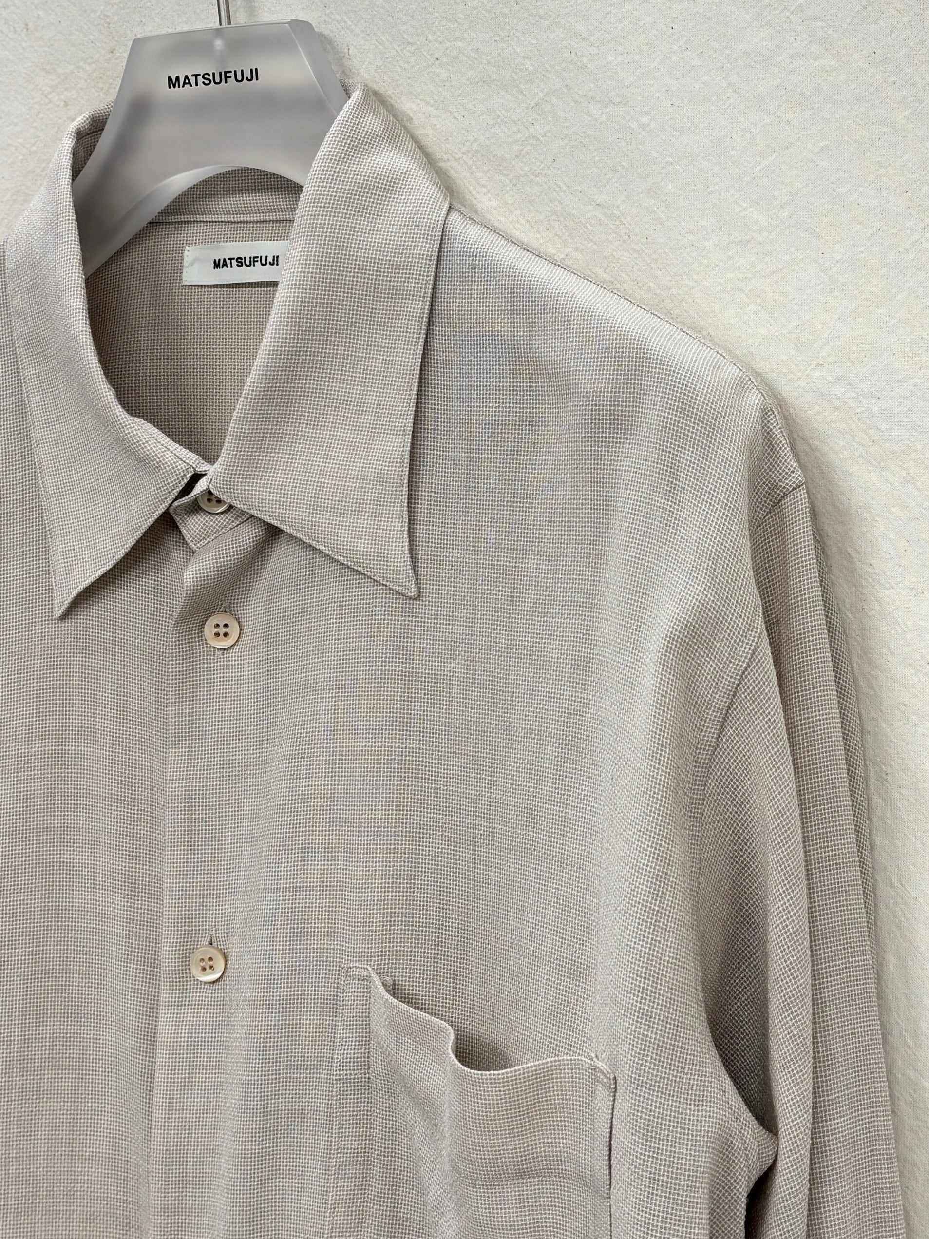 MATSUFUJI / Vintage Fabric Utility Shirt (BEIGE) | THE MODERN AGE