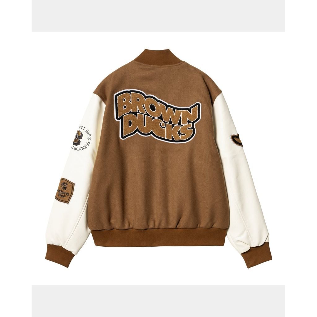 CARHARTT WIP Brown Ducks Bomber | MAROON WEBSTORE