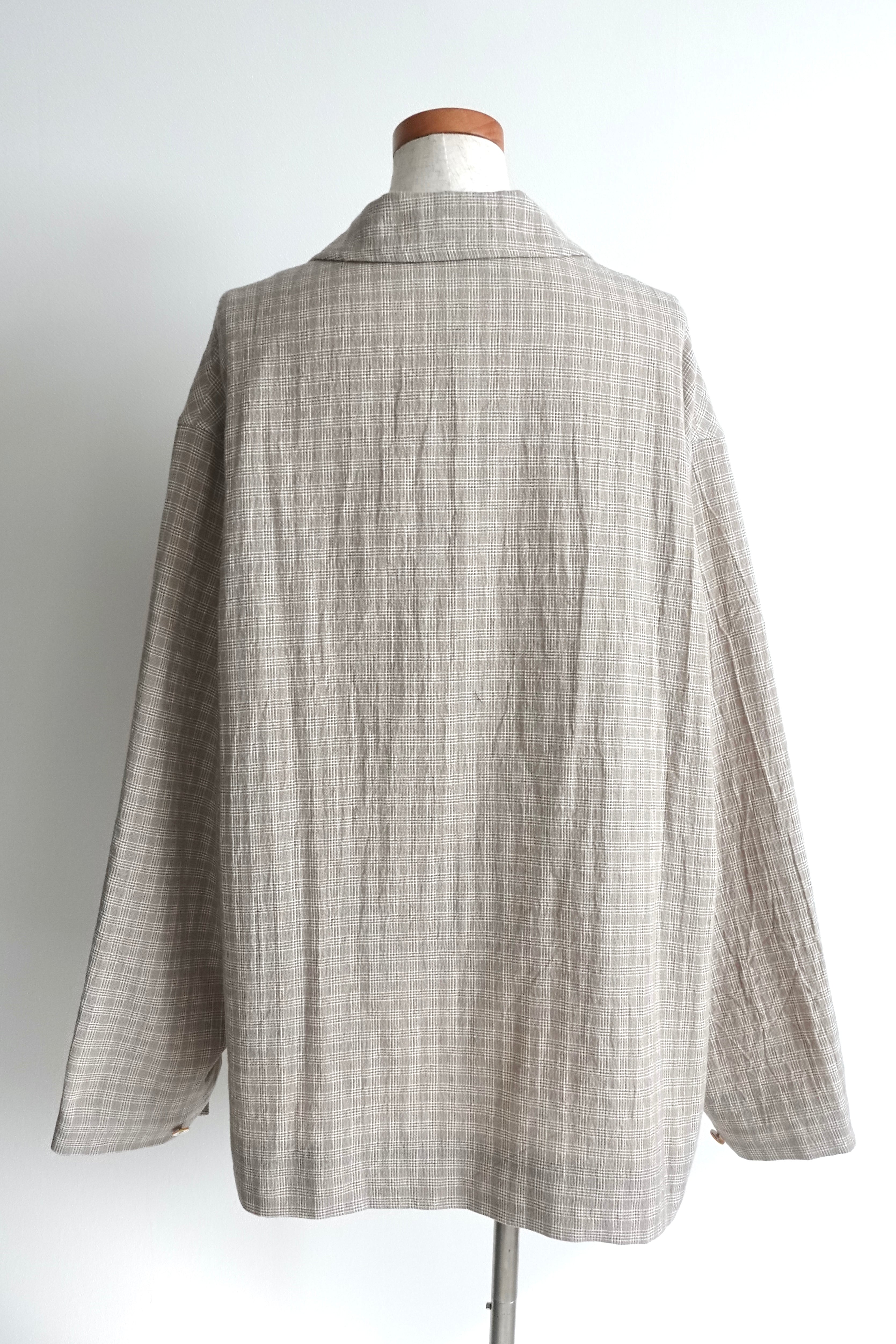 ERiKOKATORi】check cotton jacket | TOLMA.