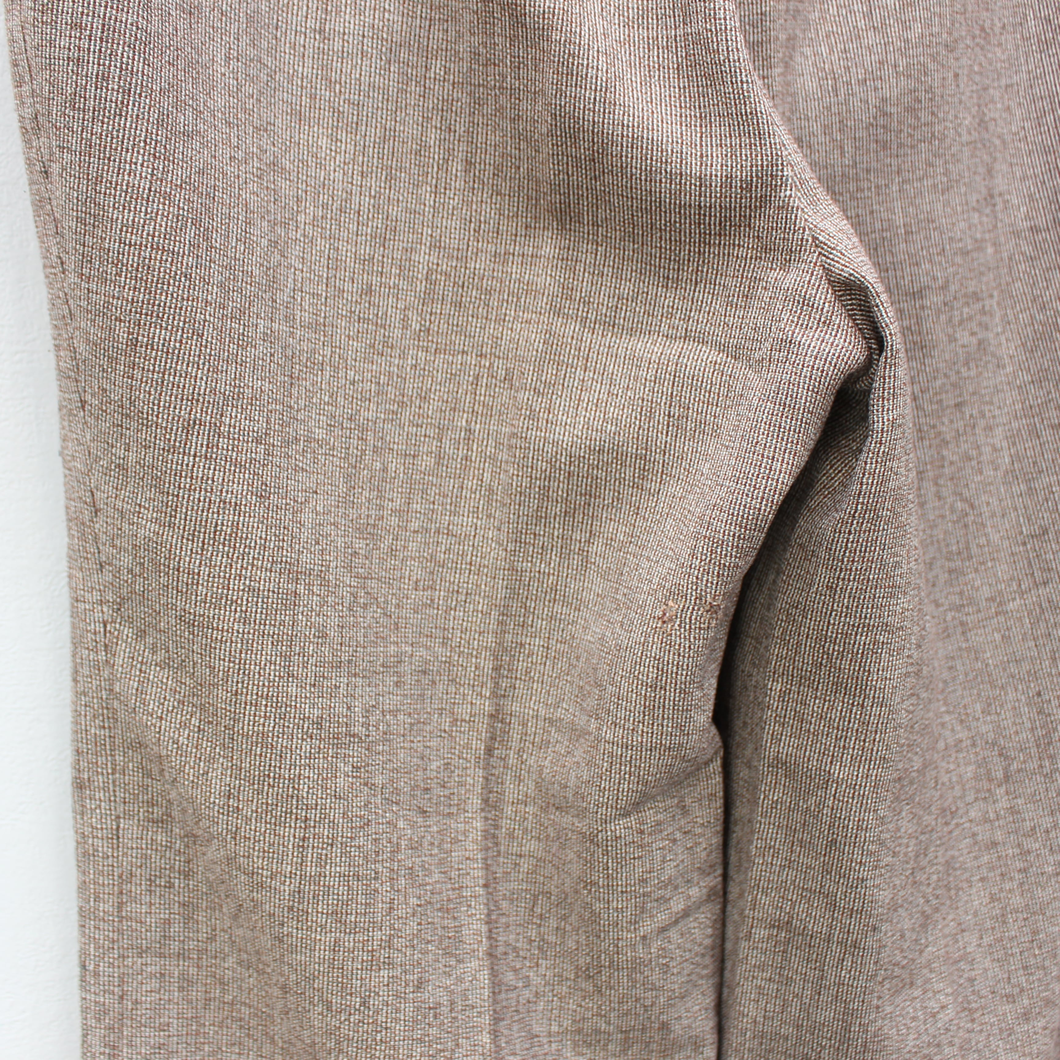 EU VINTAGE EURAL TERGAL TWEED SLUCKS PANTS/ヨーロッパ古着ツイード ...