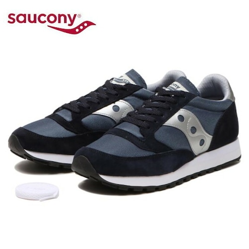 サッカニー スニーカー ジャズ 81 ネイビー メンズ Saucony JAZZ 81 NAVY/SILVER