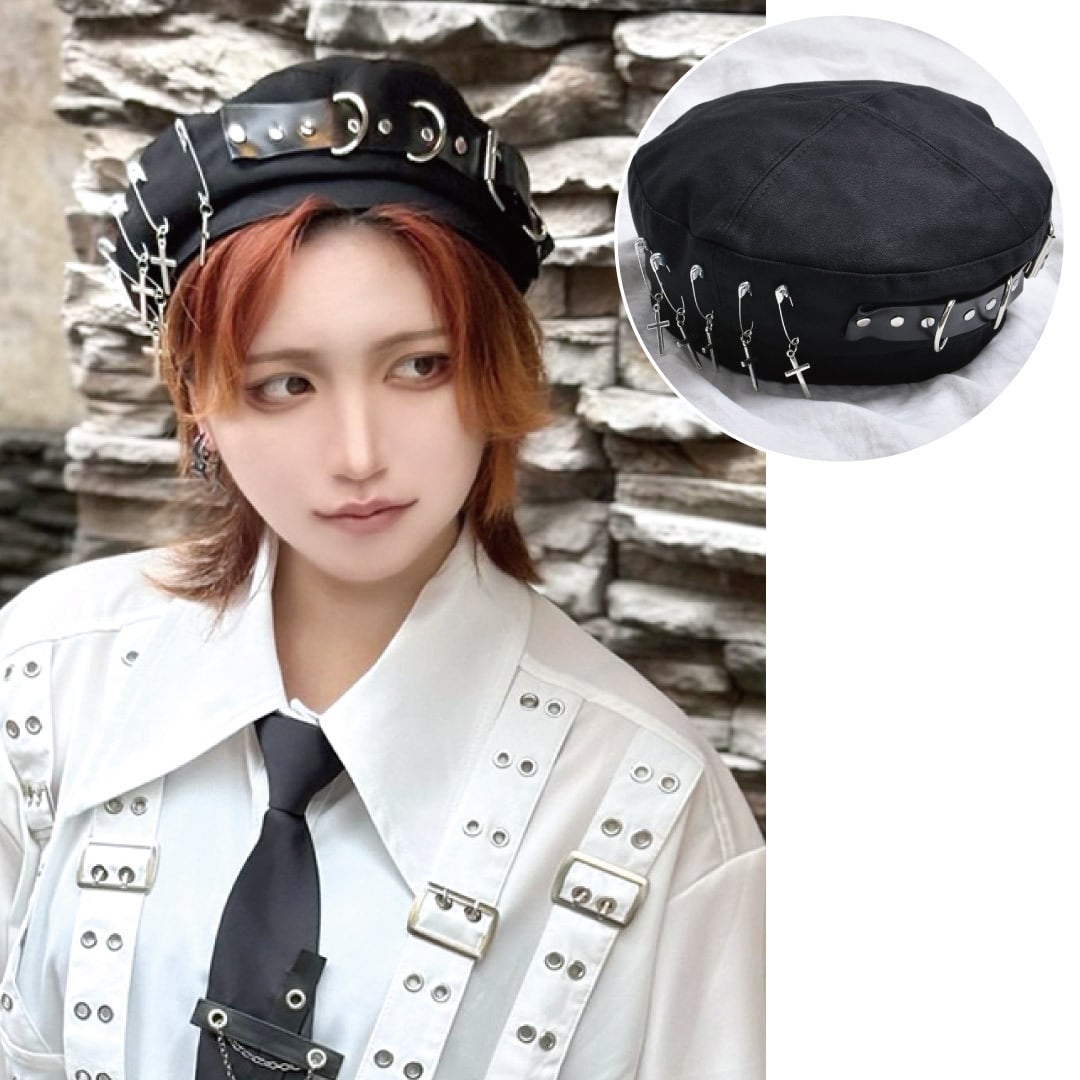 4/1新着】PINクロスベレー帽 | VOLCAN&APHRODITE 公式通販
