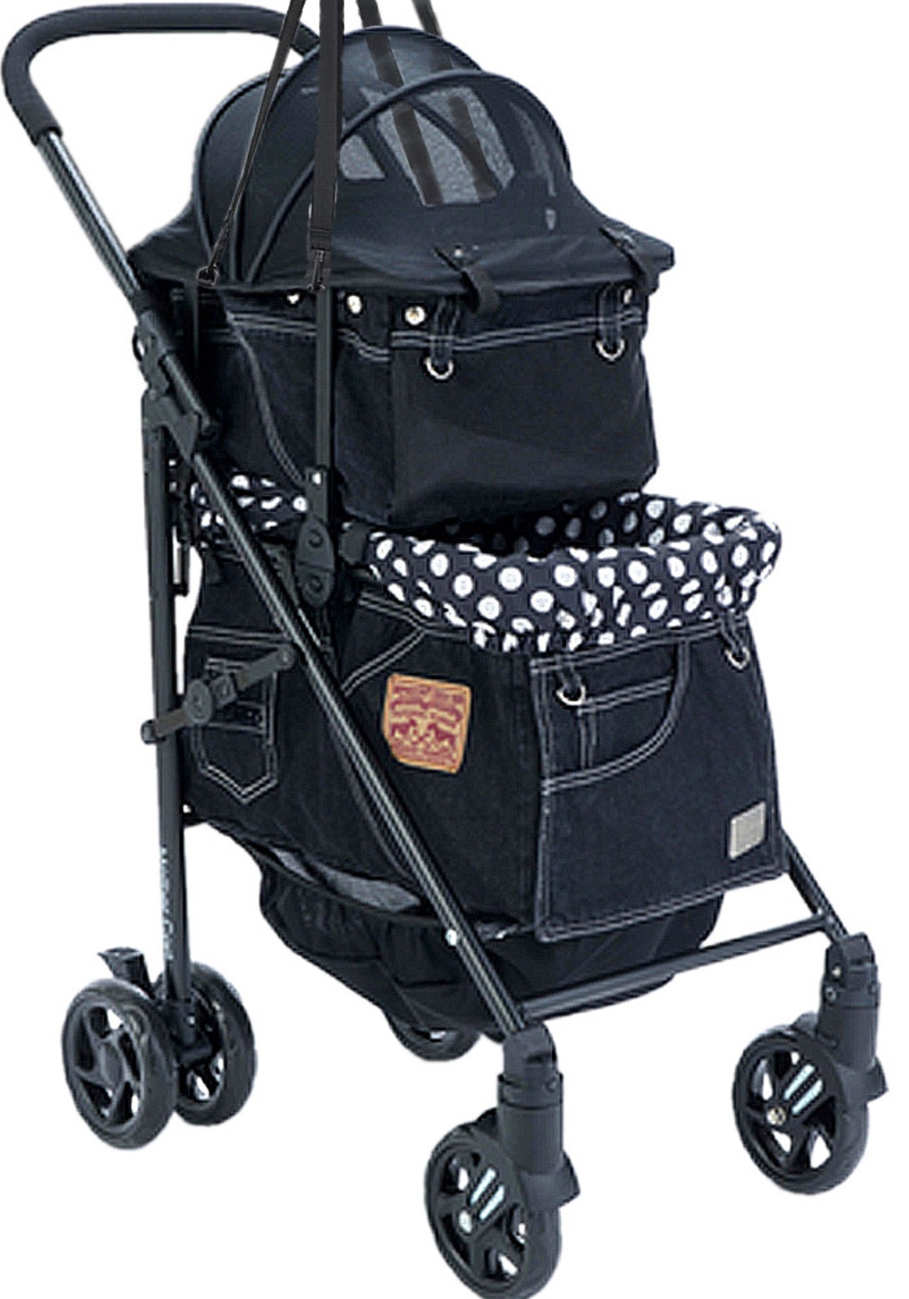 入荷 MotheCart マザーカート☆ラプレ通常 ブラック デニム ホワイト 