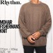 セーター ニット Rhythm リズム MOHAIR FISHERMANS KNIT 0723M-KN01L