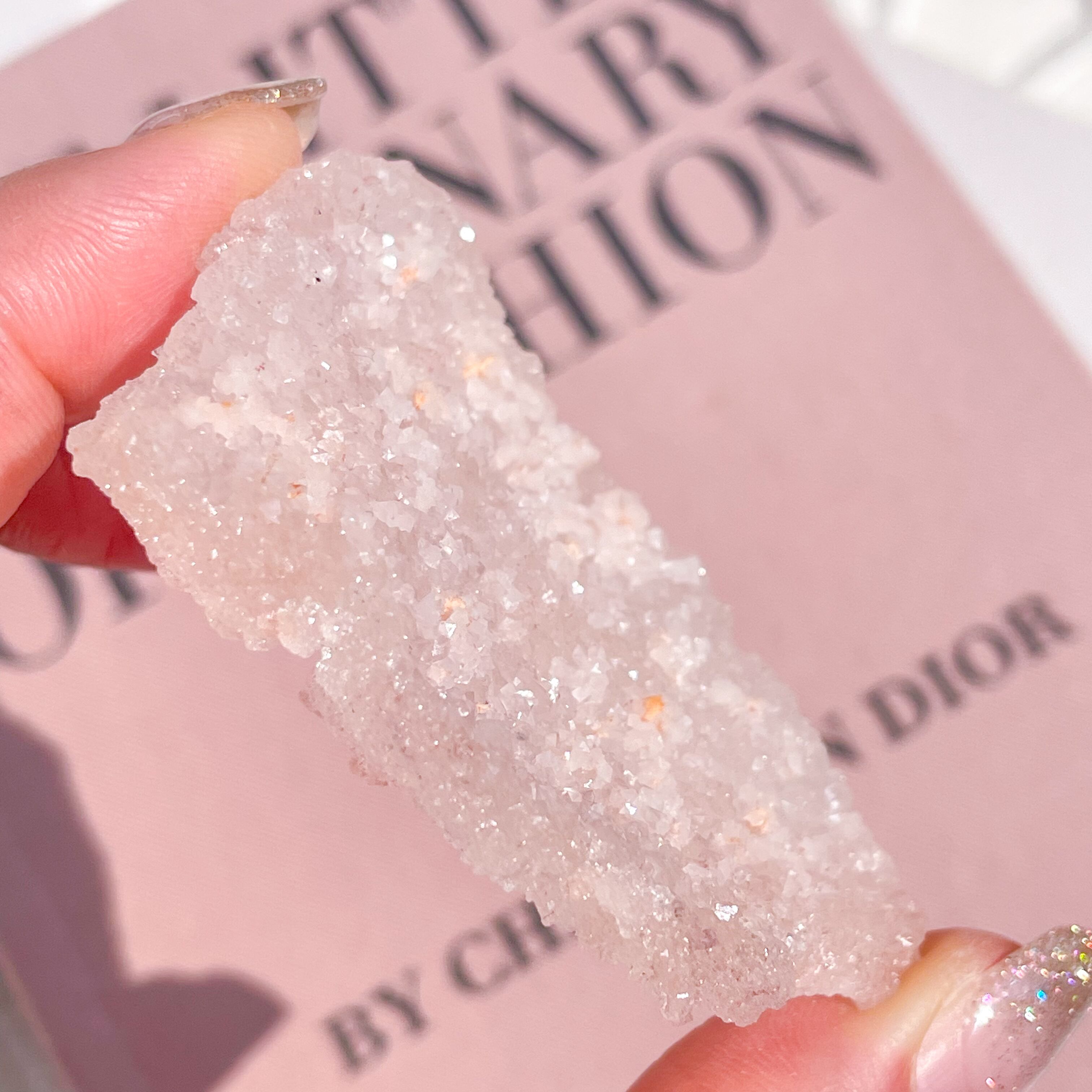 Pink & Red Sugary Apophyllite 7 ✧ ピンク&レッド シュガー