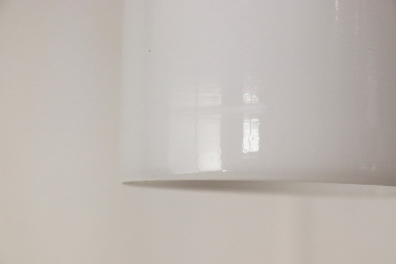 レトロ ペンダントライト ランプ 照明 吊り下げ ガラス シェード 白