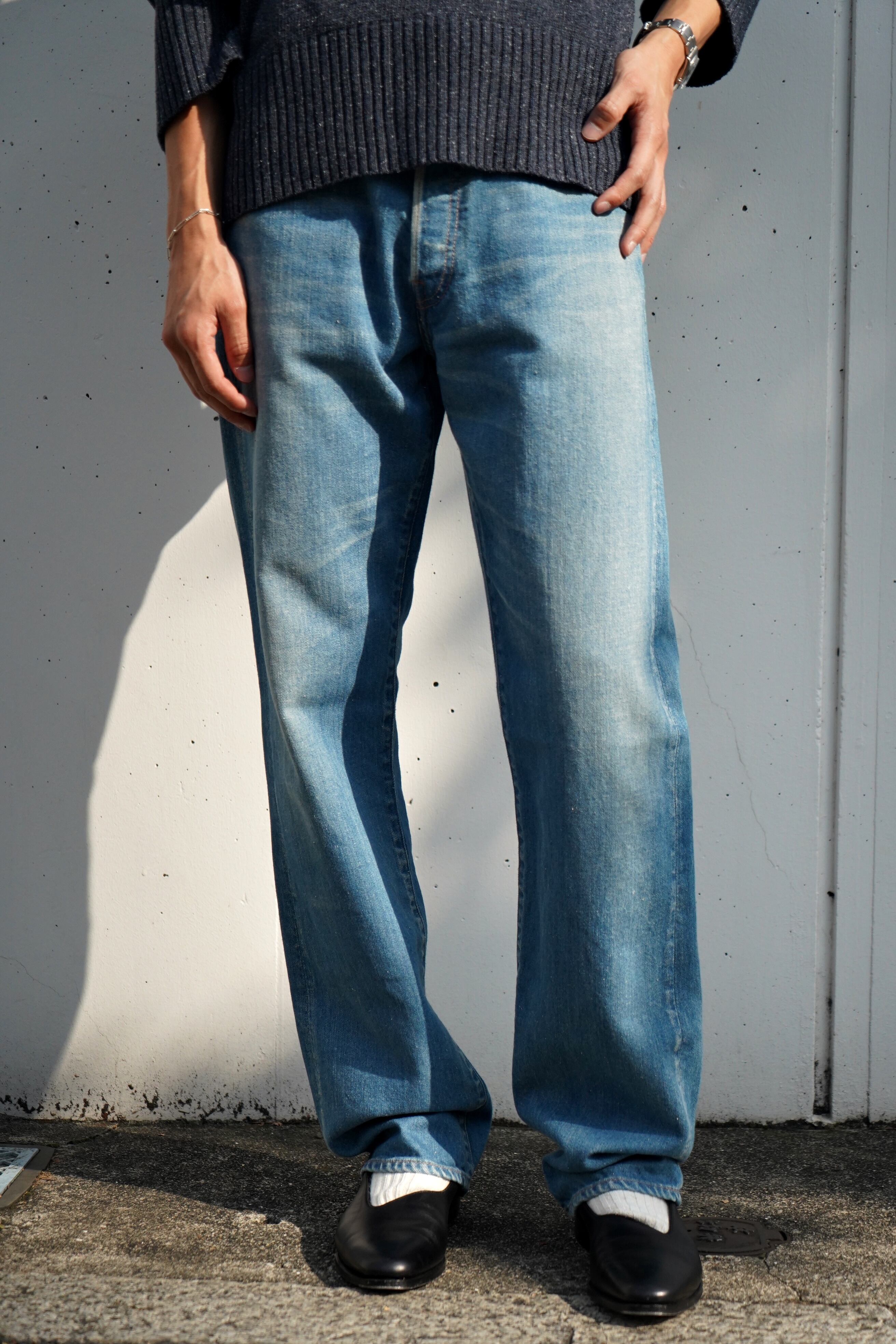 COTTLE / C.T.L STRAIGHT DENIM PANTS | LiNN