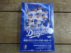 中日ドラゴンズ 2026 BBM 未開封 BOX