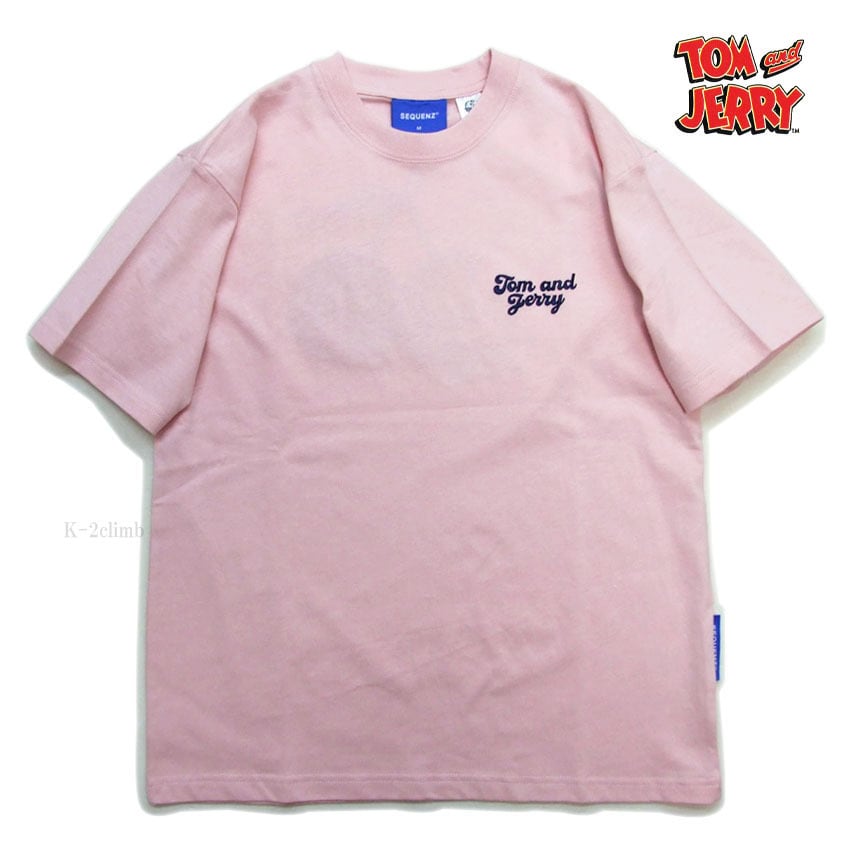 トムとジェリー さくらんぼ Tシャツ 半袖 tシャツ SEQUENZ