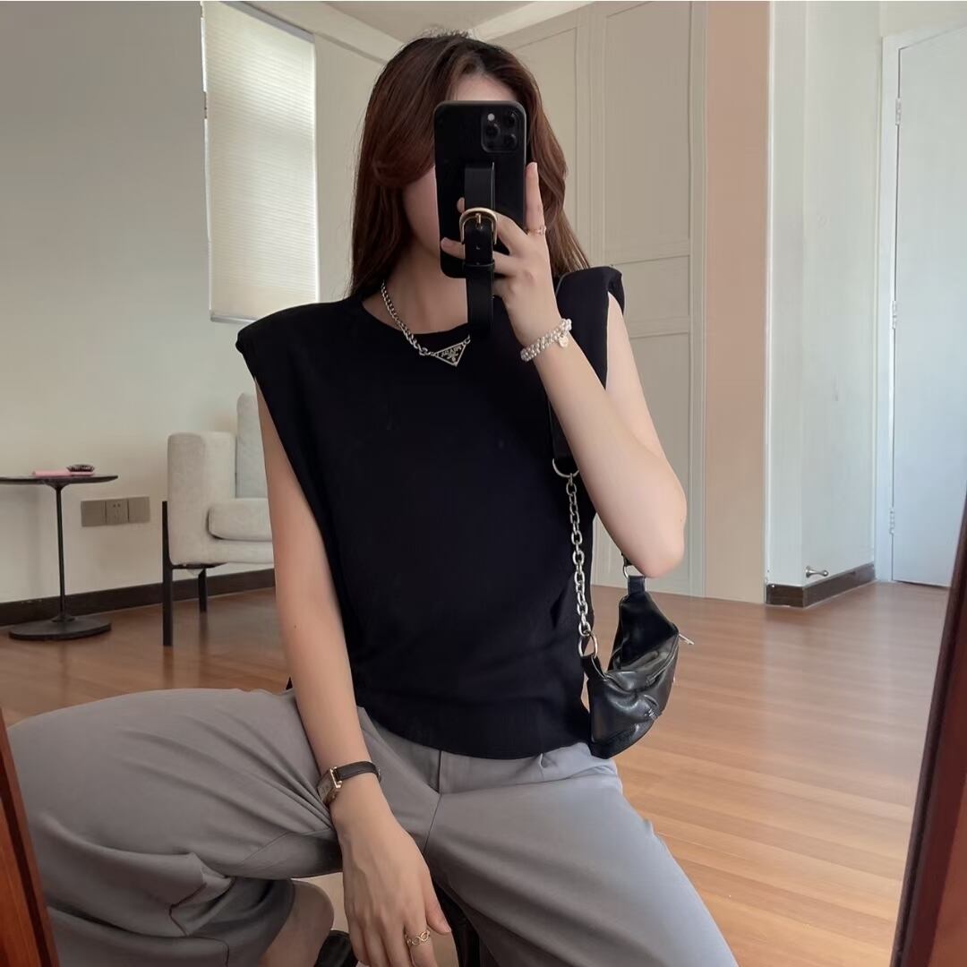 パワーショルダースリーブレストップス　AJ1050-6612