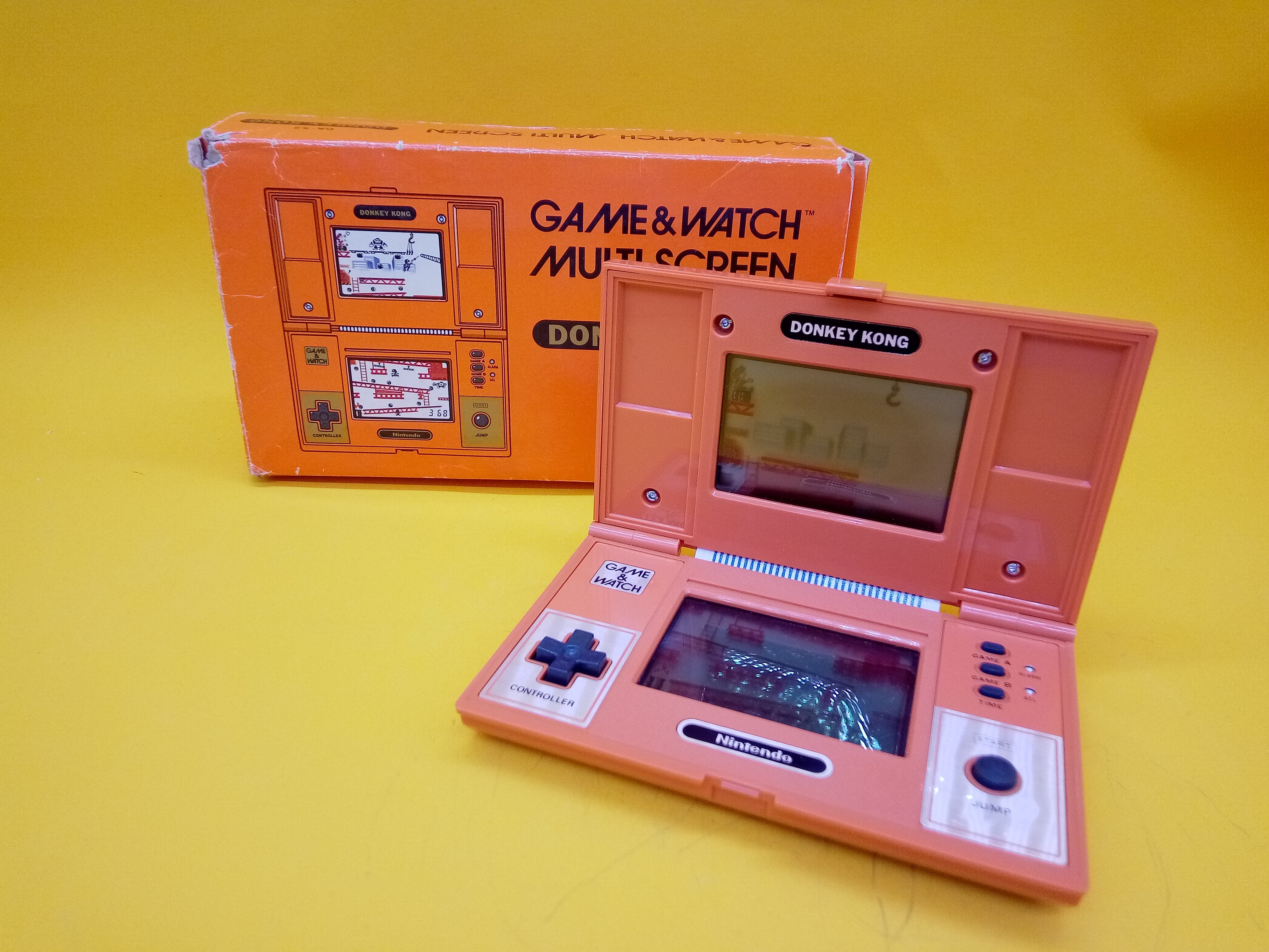 未使用】任天堂 GAME&WACHI ドンキーコング 佳かっ DK-52