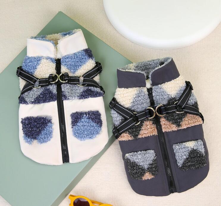 《即納》№1102925 光る!背中チャックボアベスト