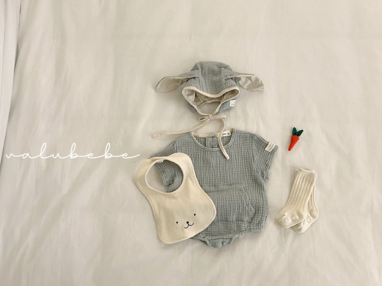 [valubebe] Dodam Pocket Bodysuit / [벨루베베] 도담포켓슈트