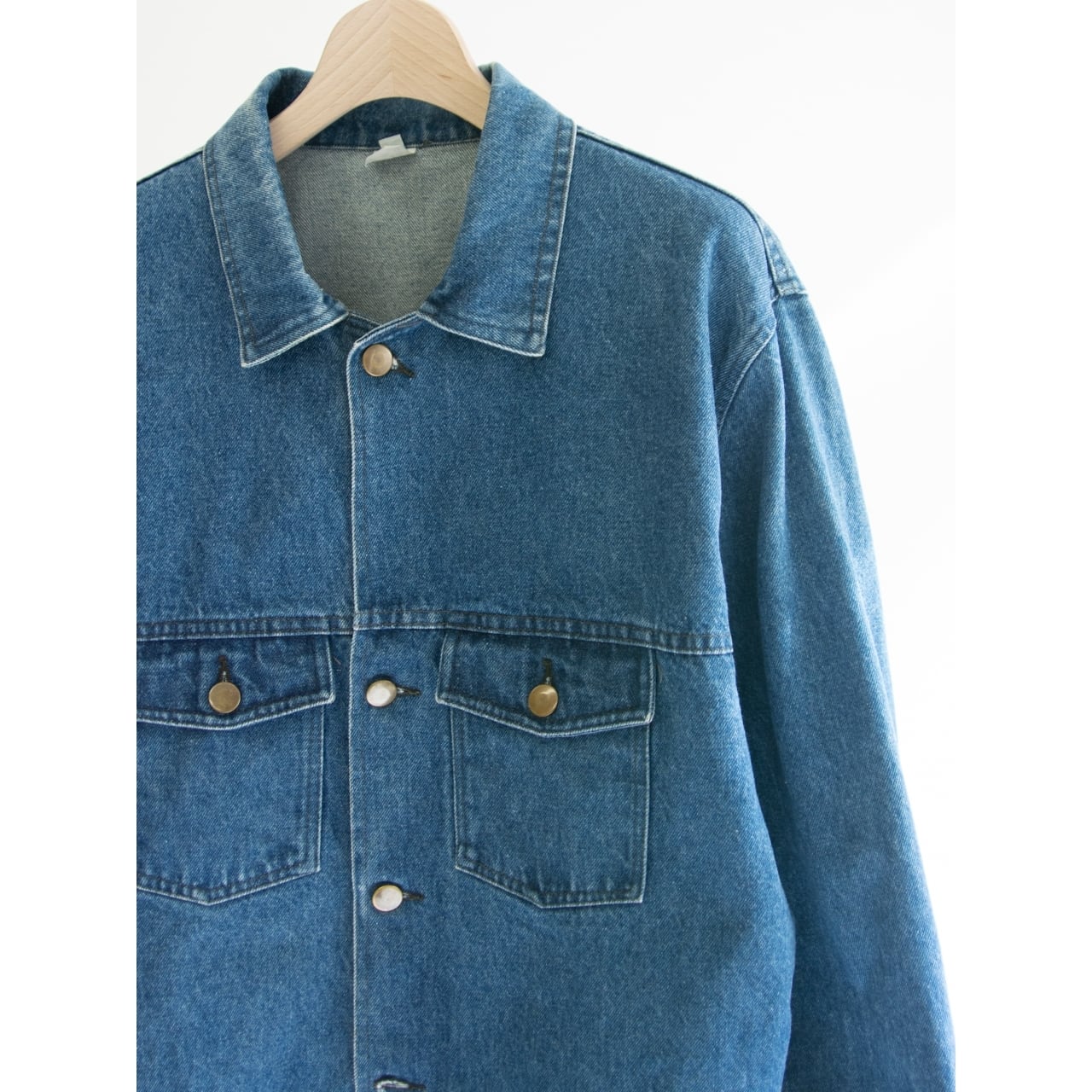 【Unknown Brand】Made in Italy 100% Cotton Denim Jacket（イタリア製 コットンデニムジャケット）