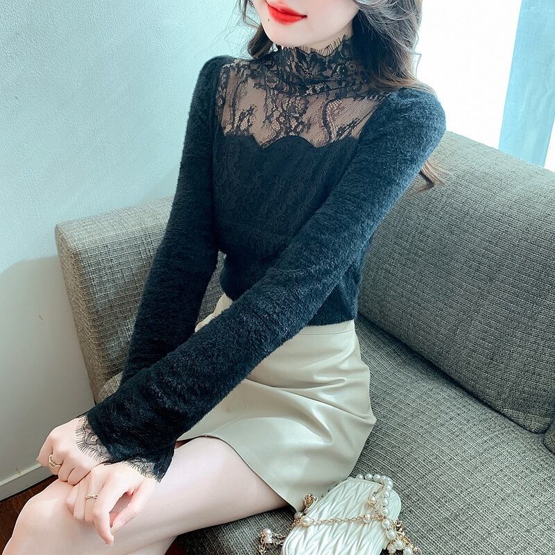 【tops】レースシャツトップス M20282