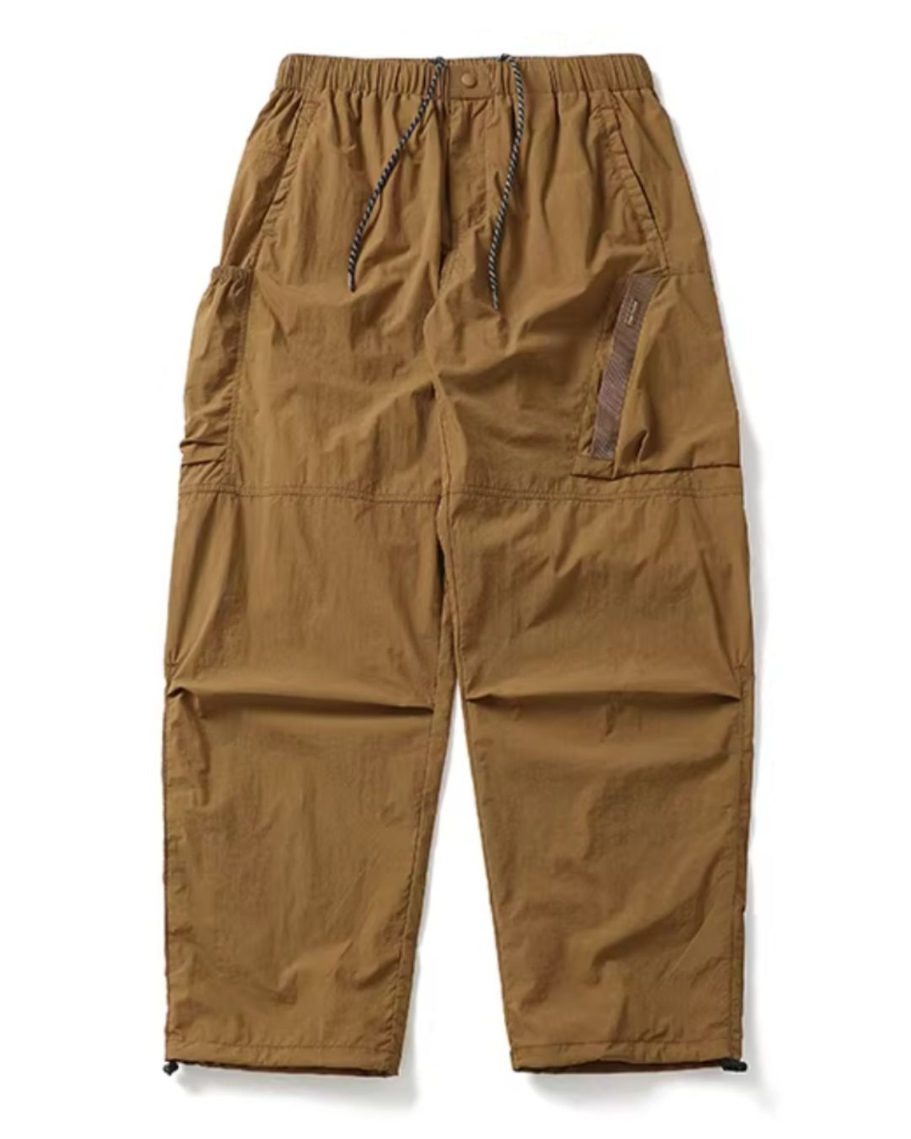 ドローストリングストレートカーゴパンツ　S0358