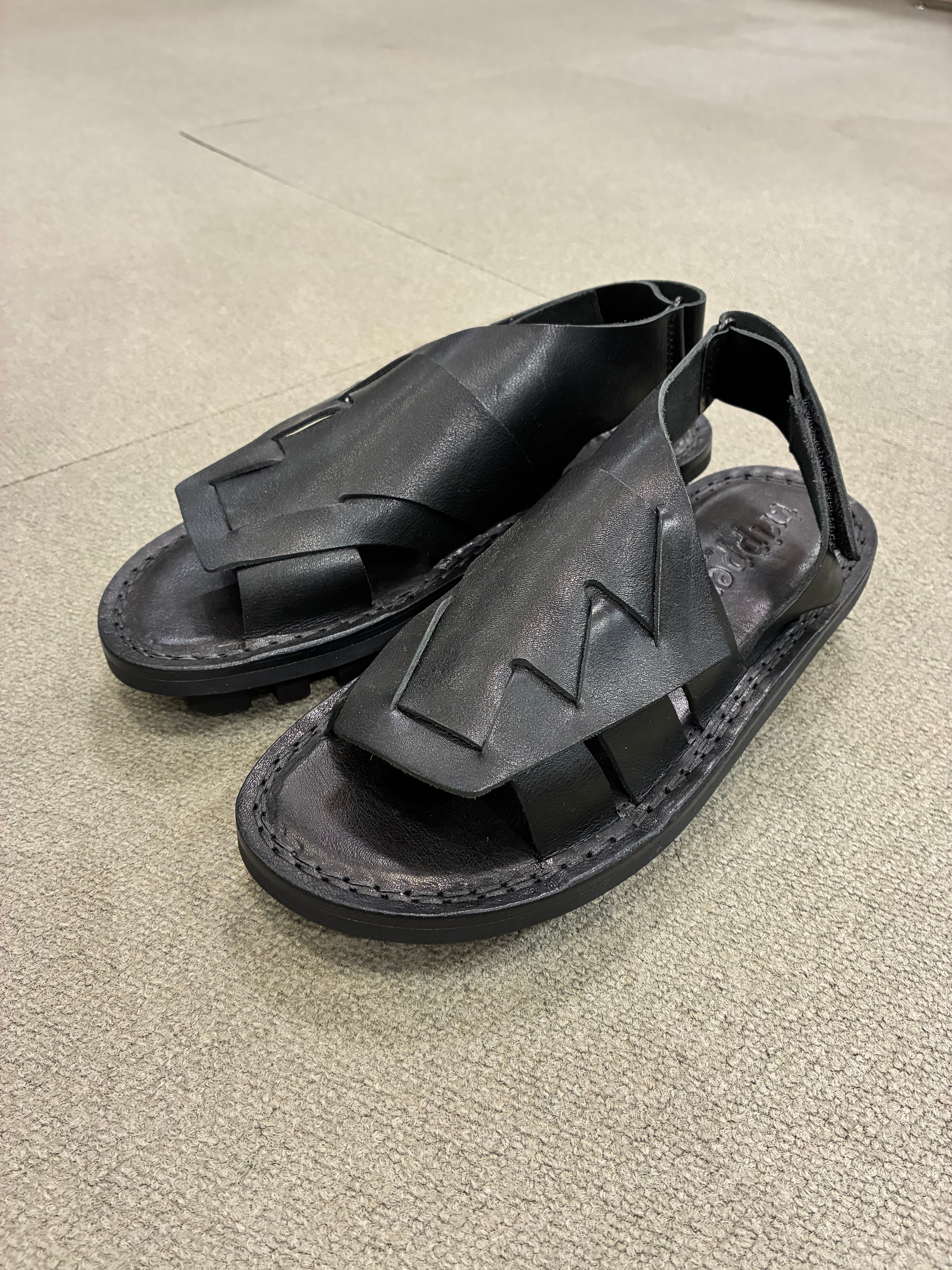 trippen トリッペン サンダル INFLUENCE BLACK-WAW | home web store
