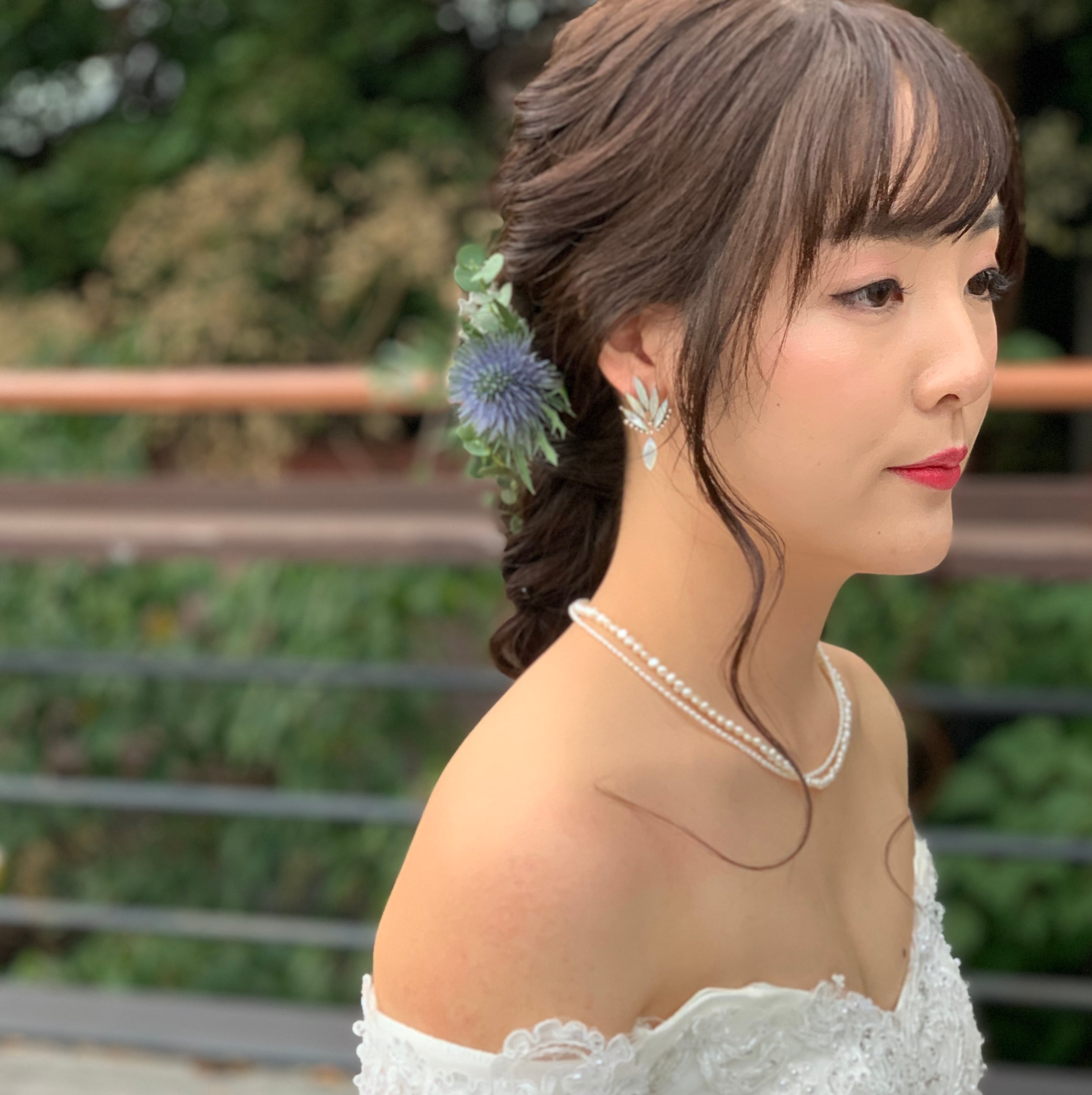 淡水パール 40本 Lagoon Original 淡水パール 縦フラット型 ネックレス 選べる長