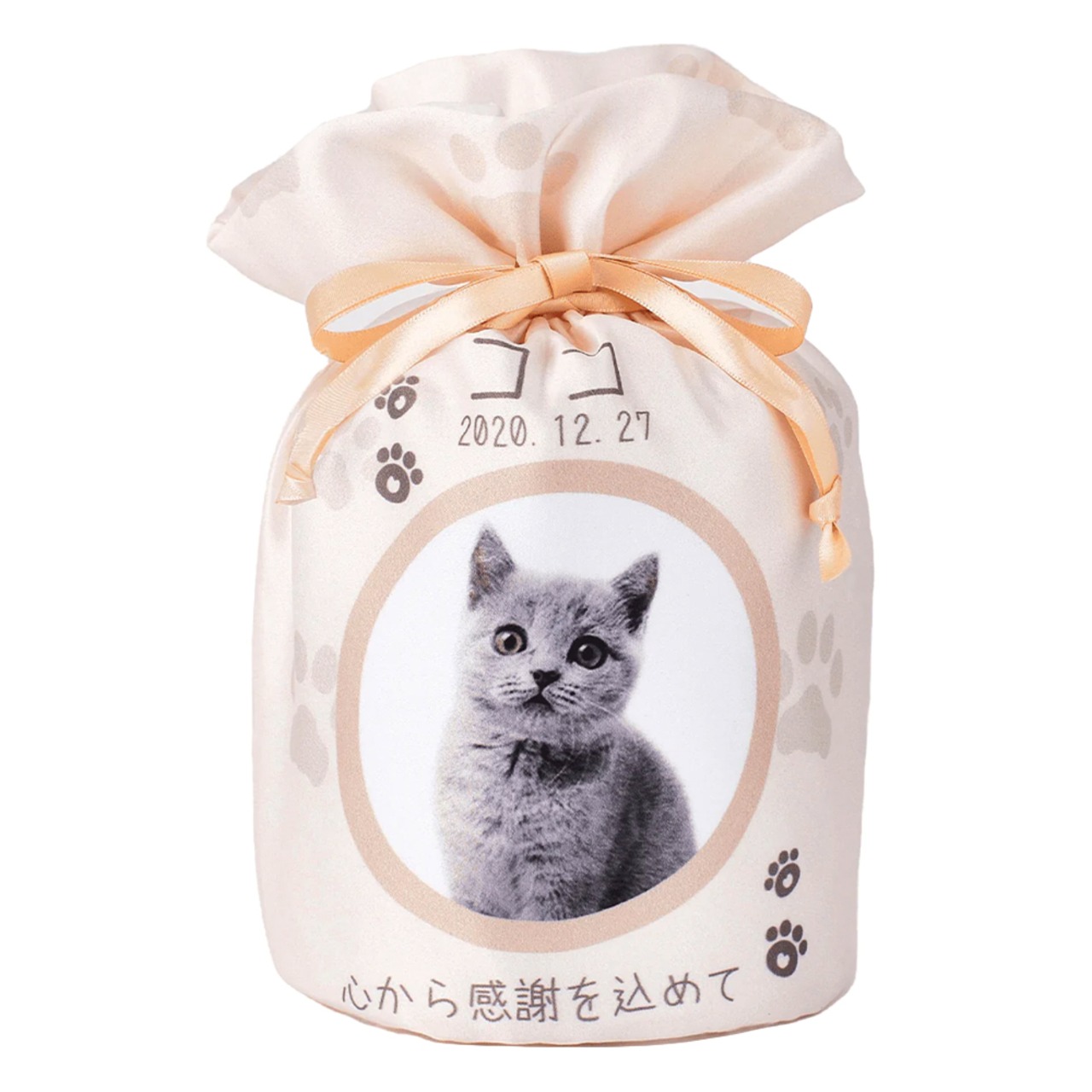4寸骨壺カバー フルプリント