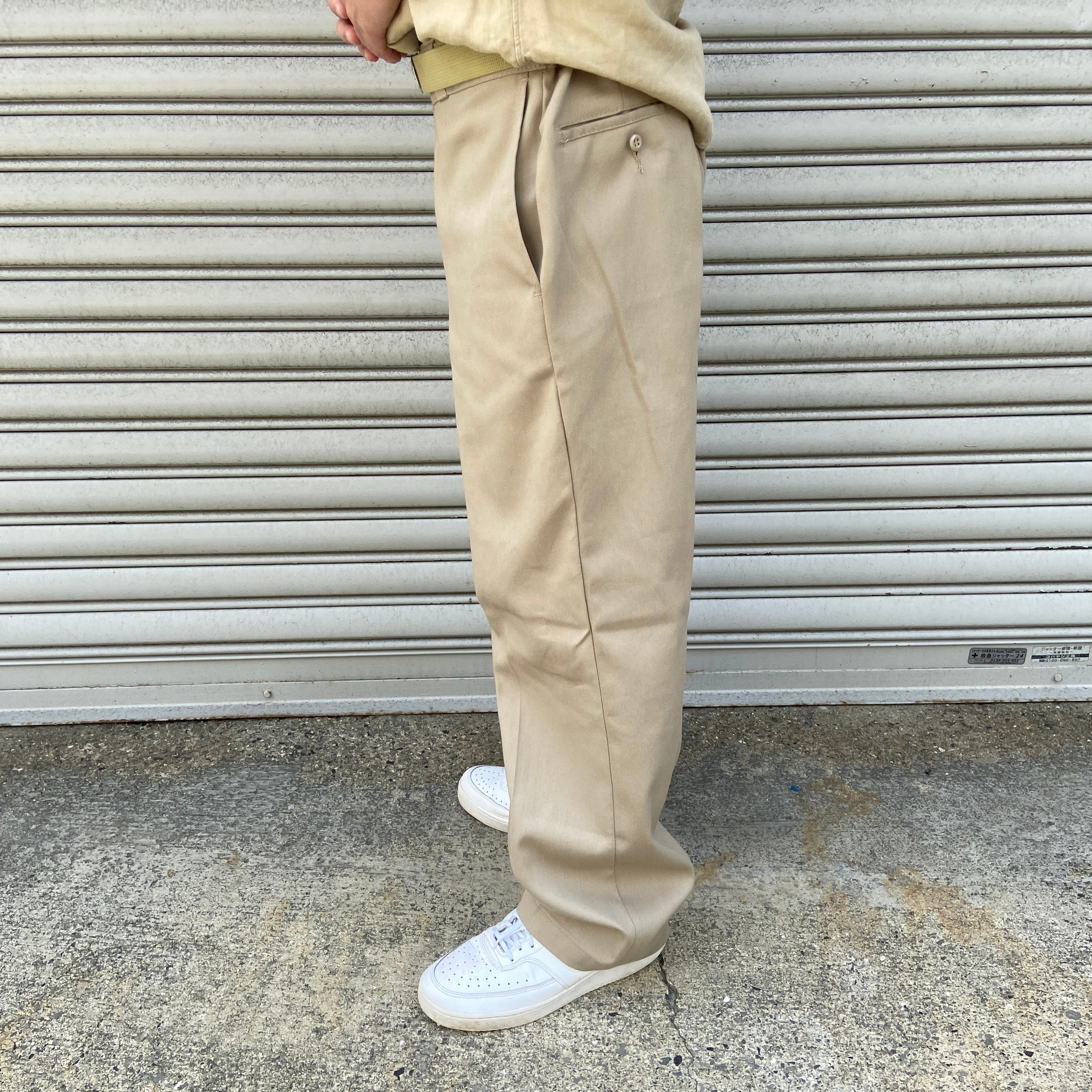 Dickies ディッキーズ 874 ワークチノパンツ ベージュ W36L30 | 古着屋 Uan