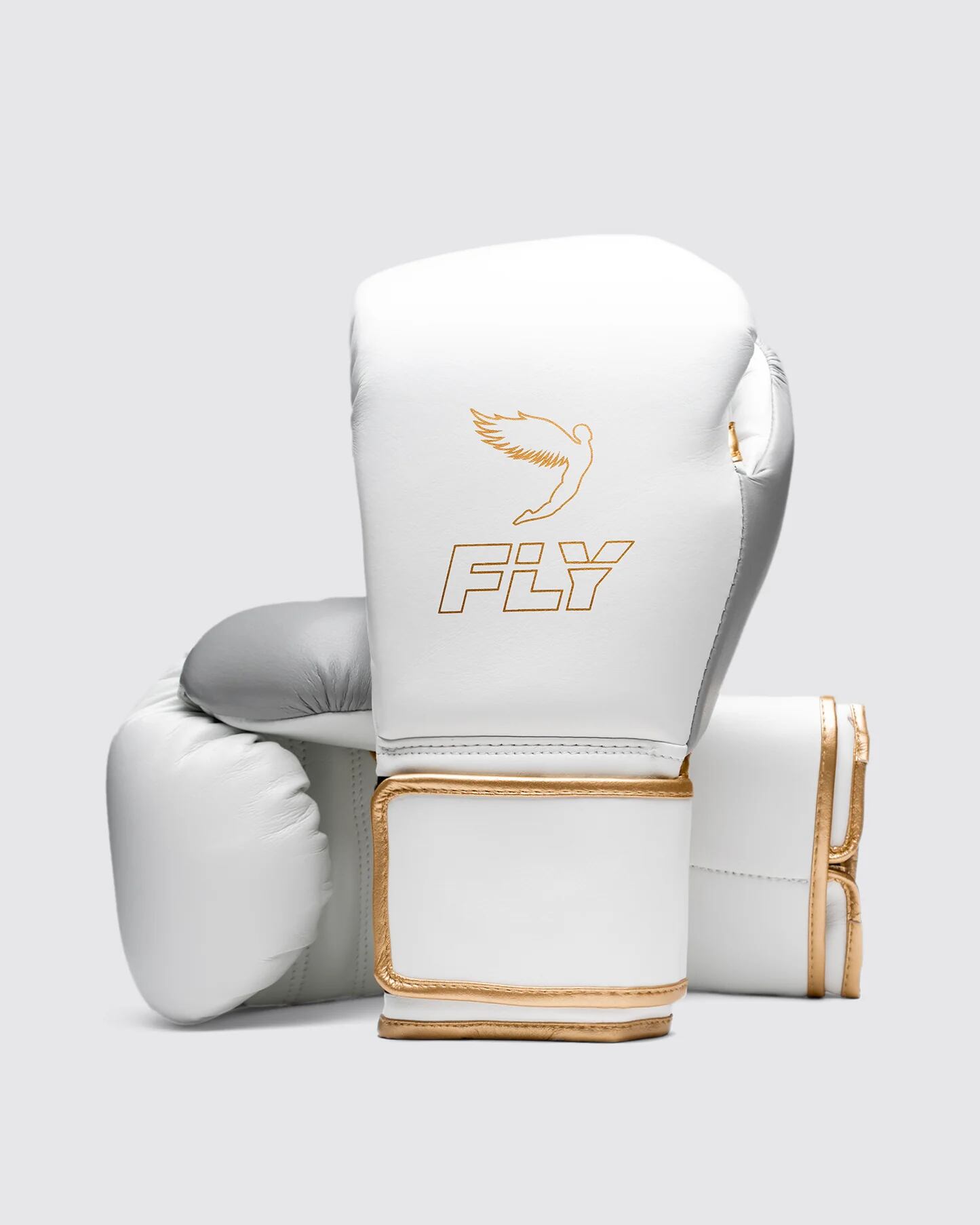 ［お値下げしました］FLY ボクシンググローブ FLY ボクシンググローブ Pro X2・ブラック×ゴールド（紐式/ベルクロ