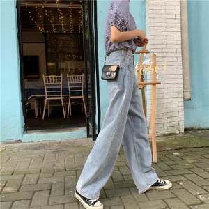 レディース ゆったりデニムパンツ 韓国ファッション通販 Nosweat